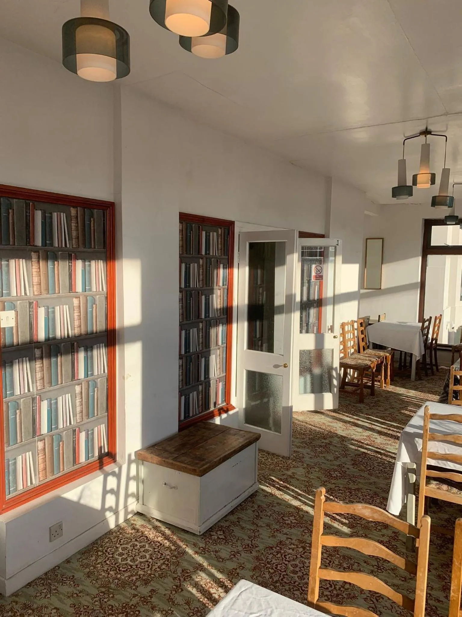 Dining area in Savoy Hotel