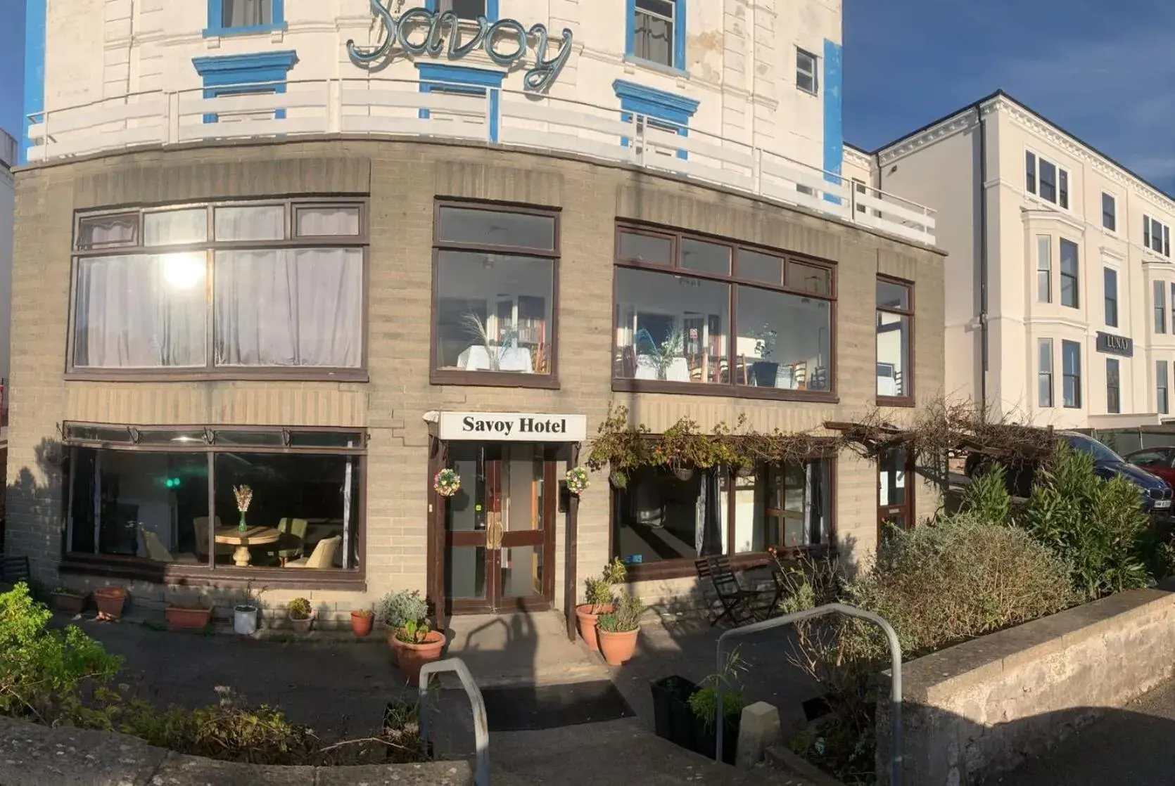 Property building in Savoy Hotel Property building in Savoy Hotel
