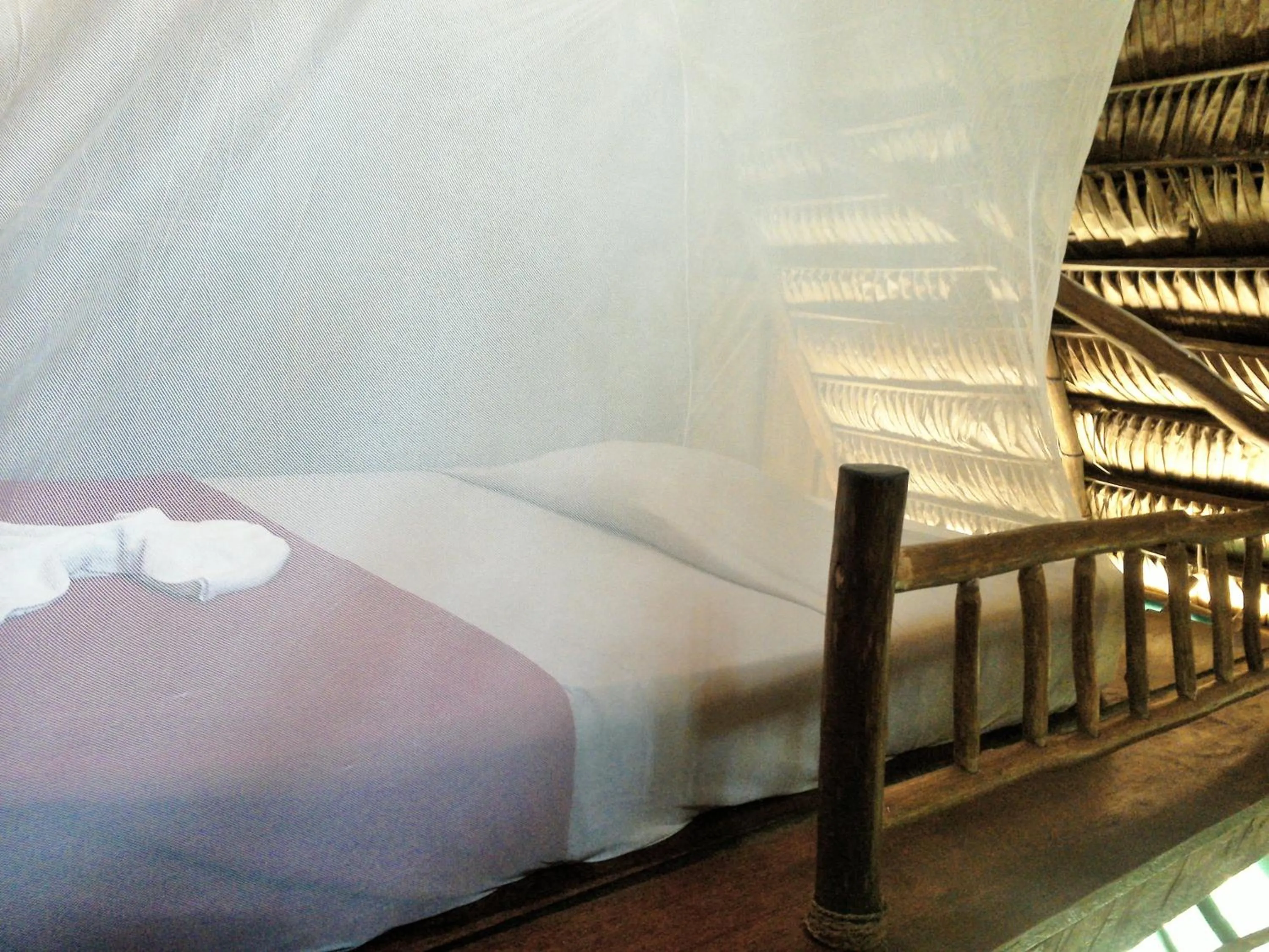 Bed in El Hotelito Perdido