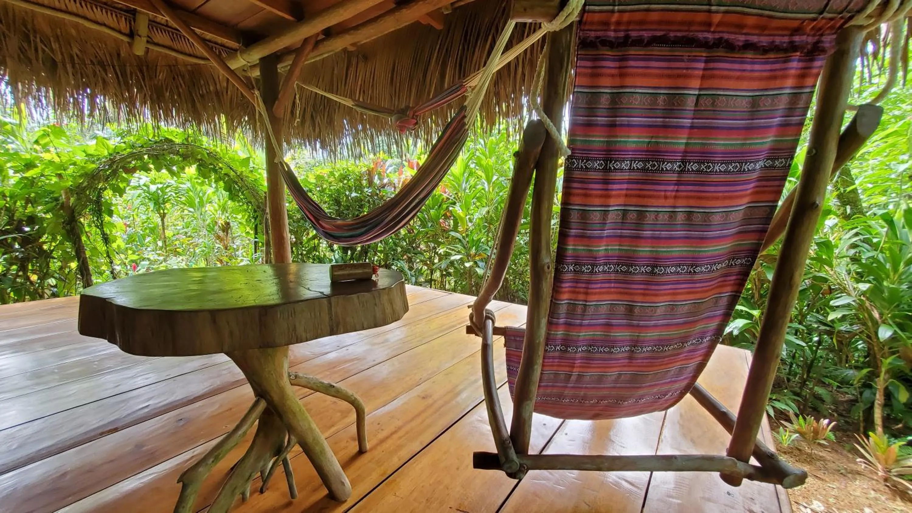 Patio in El Hotelito Perdido