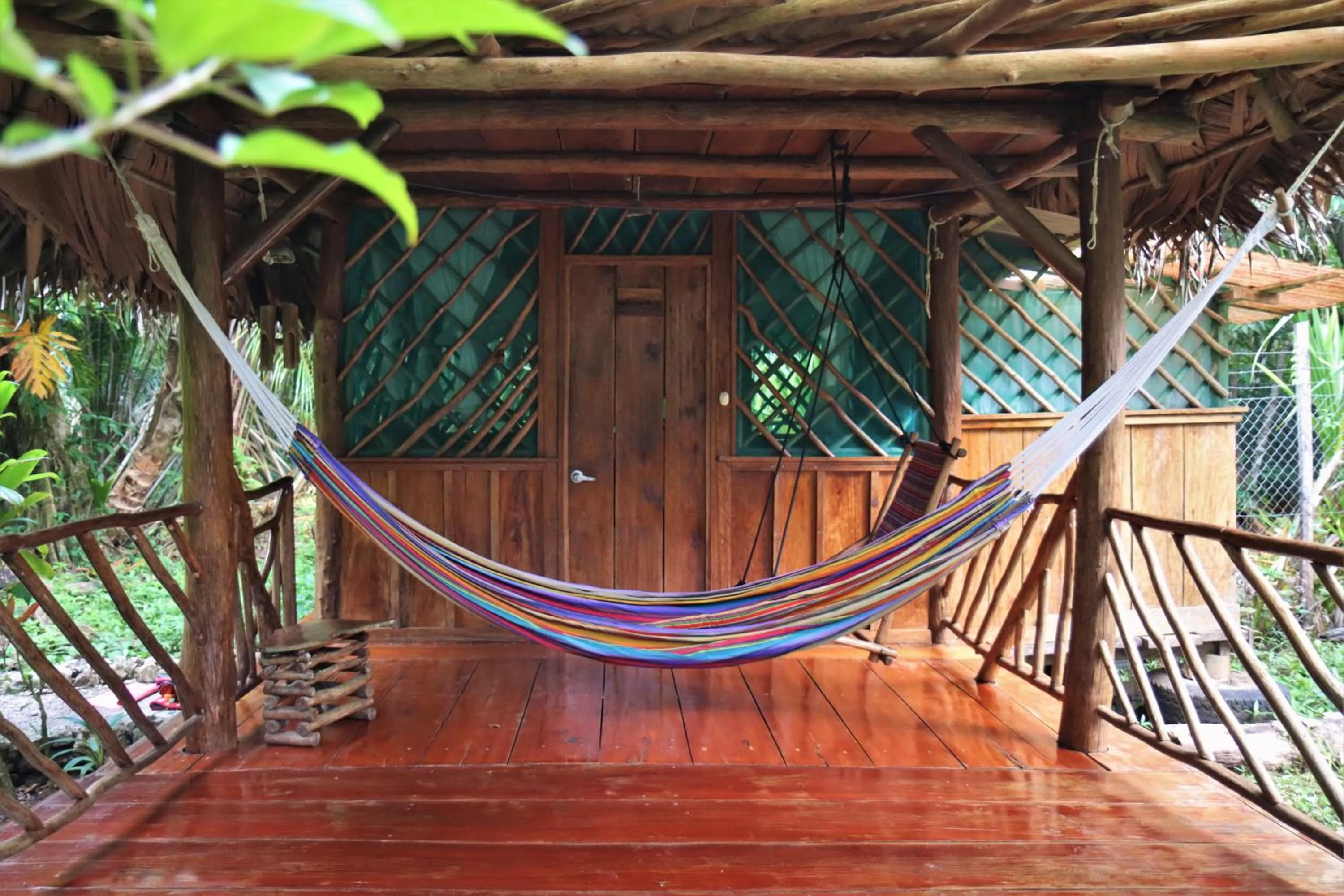 Patio in El Hotelito Perdido