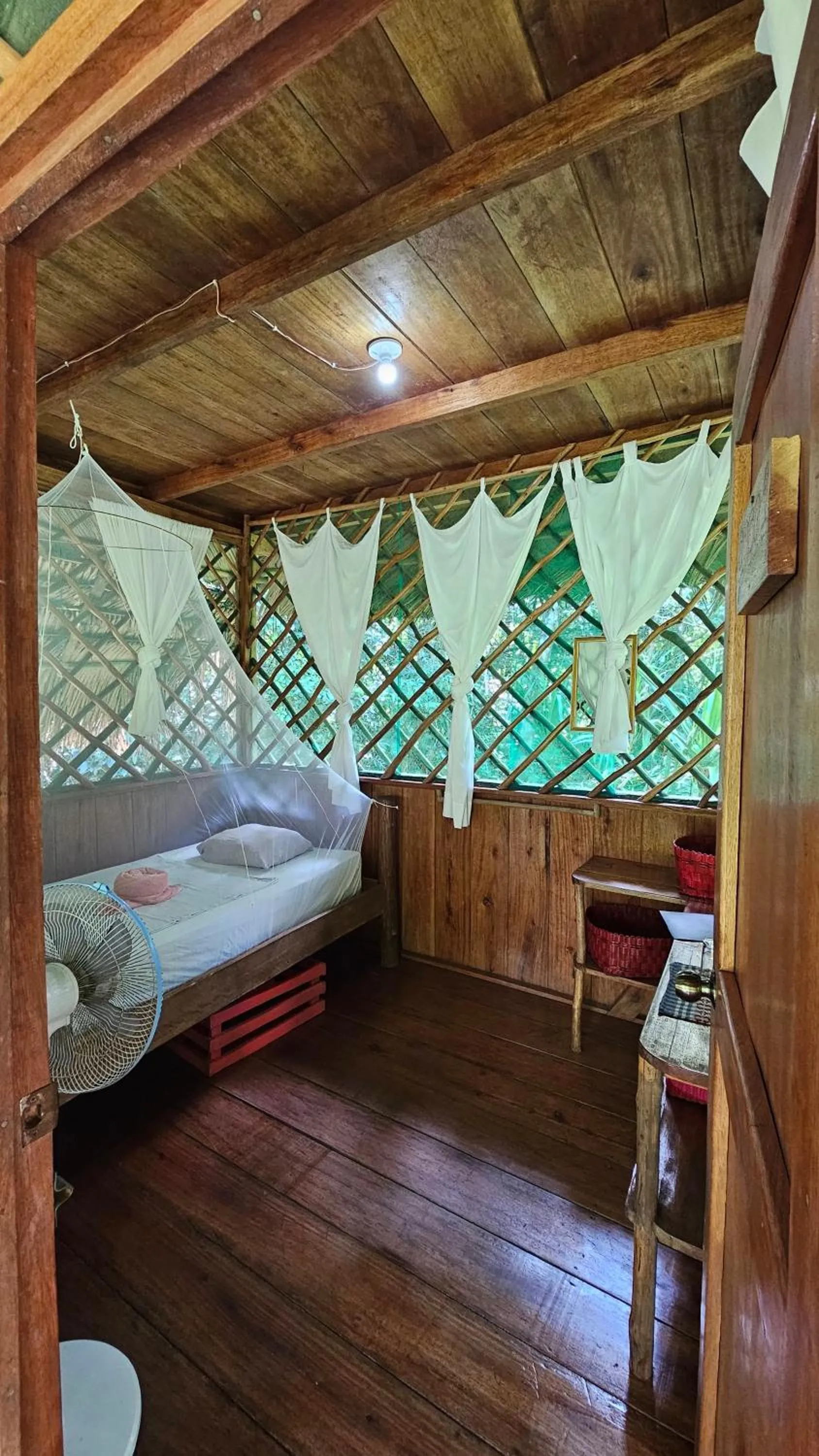 Bed in El Hotelito Perdido