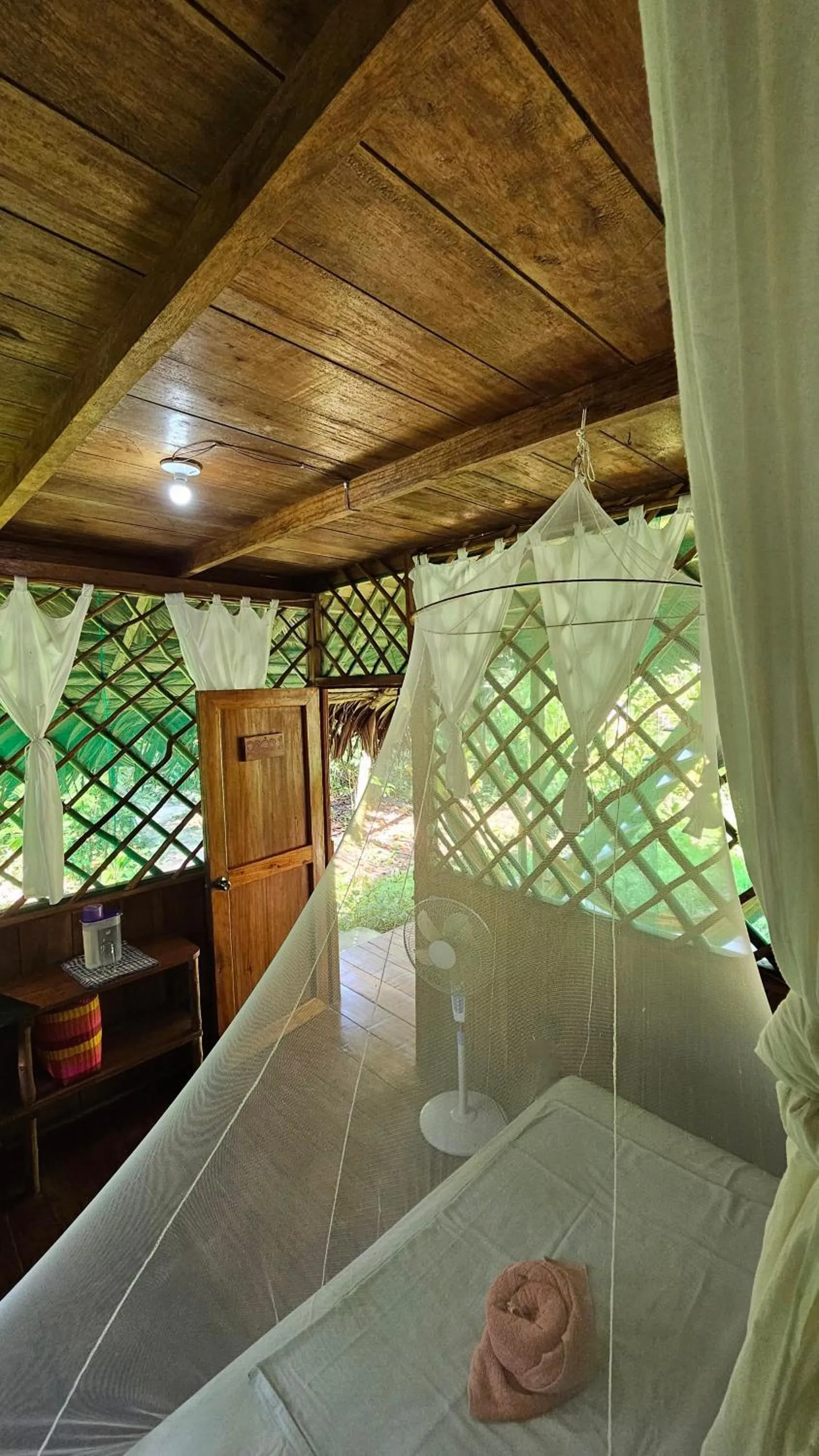 Seating area in El Hotelito Perdido