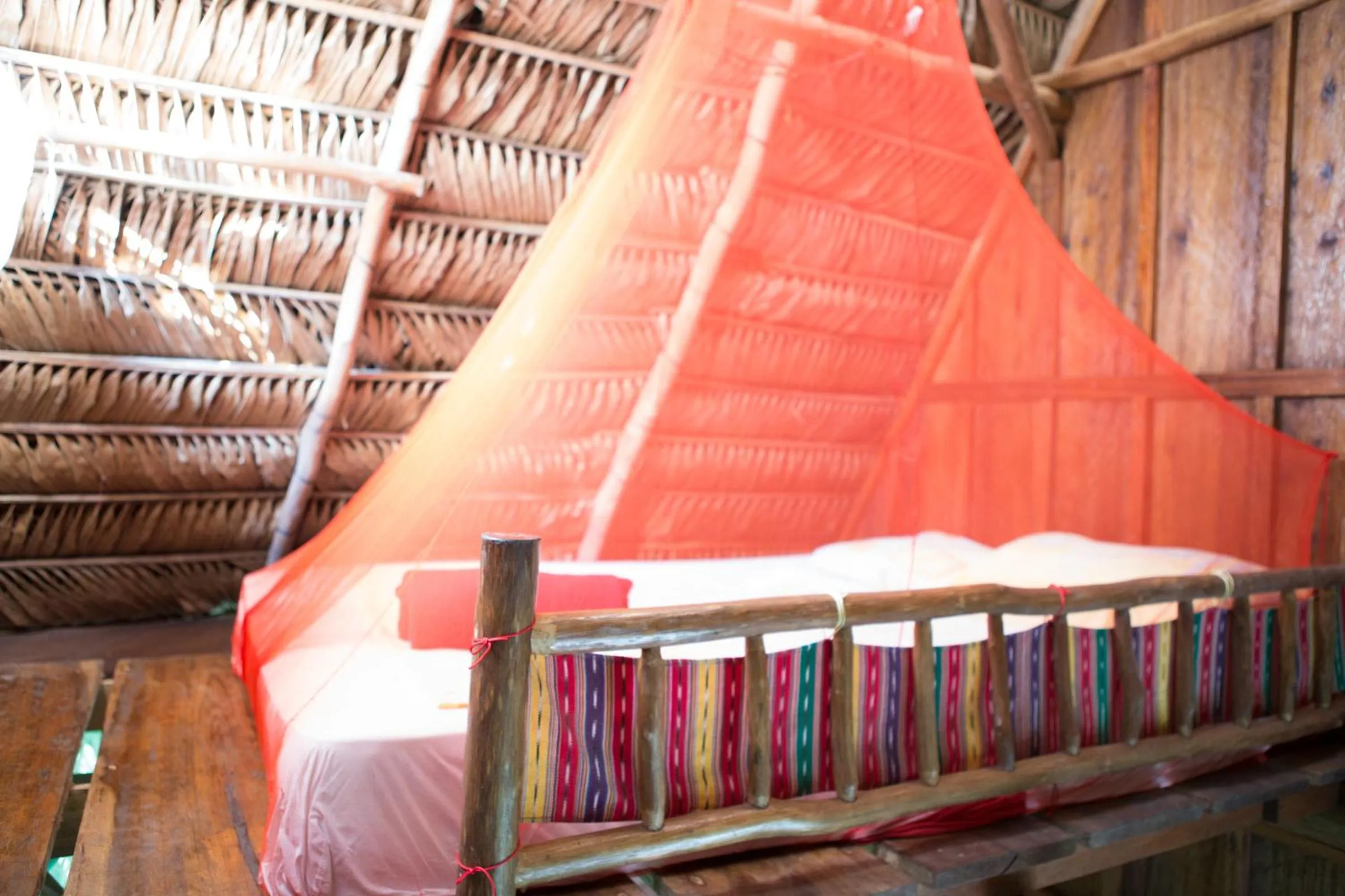 Bed in El Hotelito Perdido