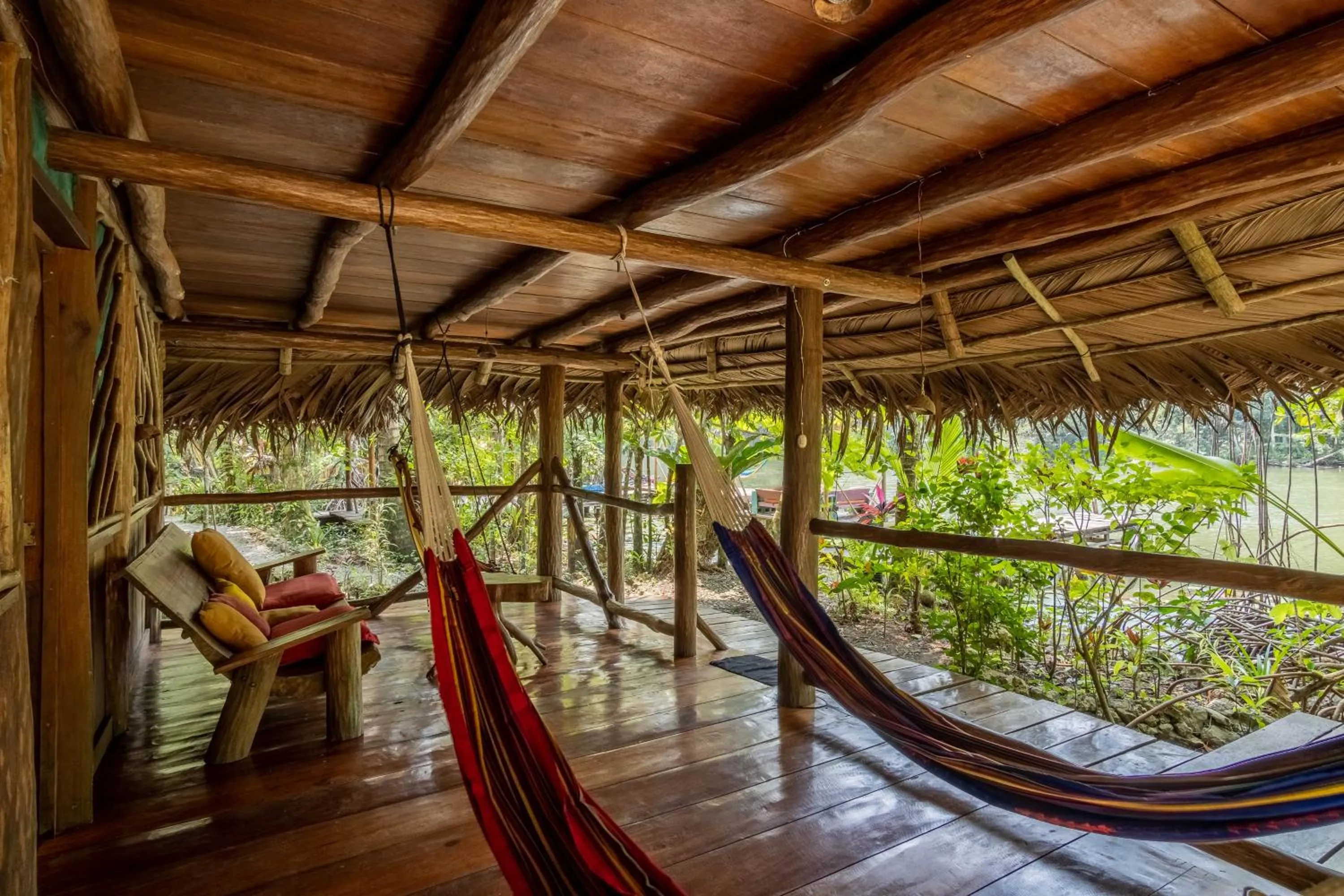 Patio in El Hotelito Perdido