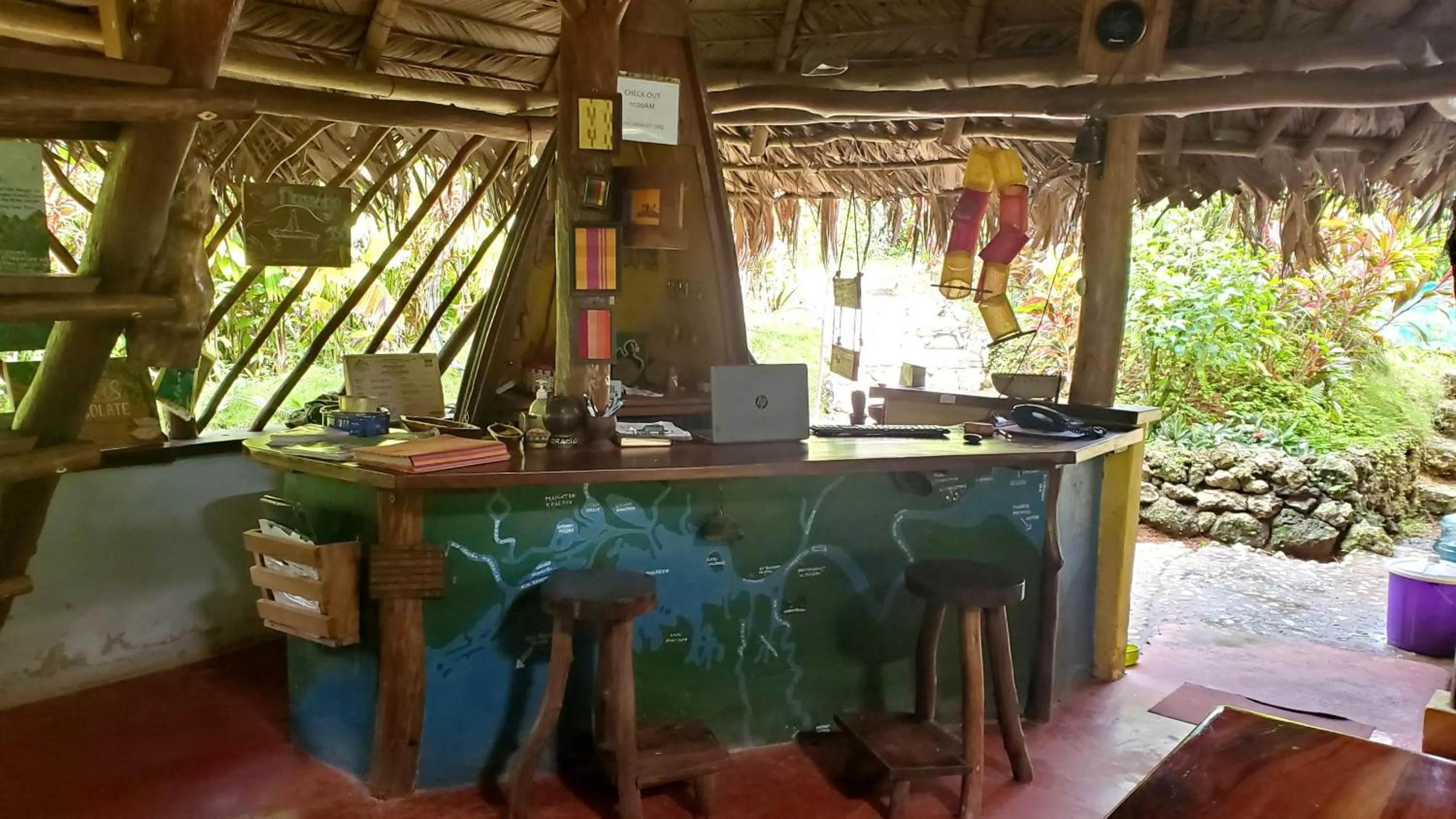 Lobby or reception in El Hotelito Perdido