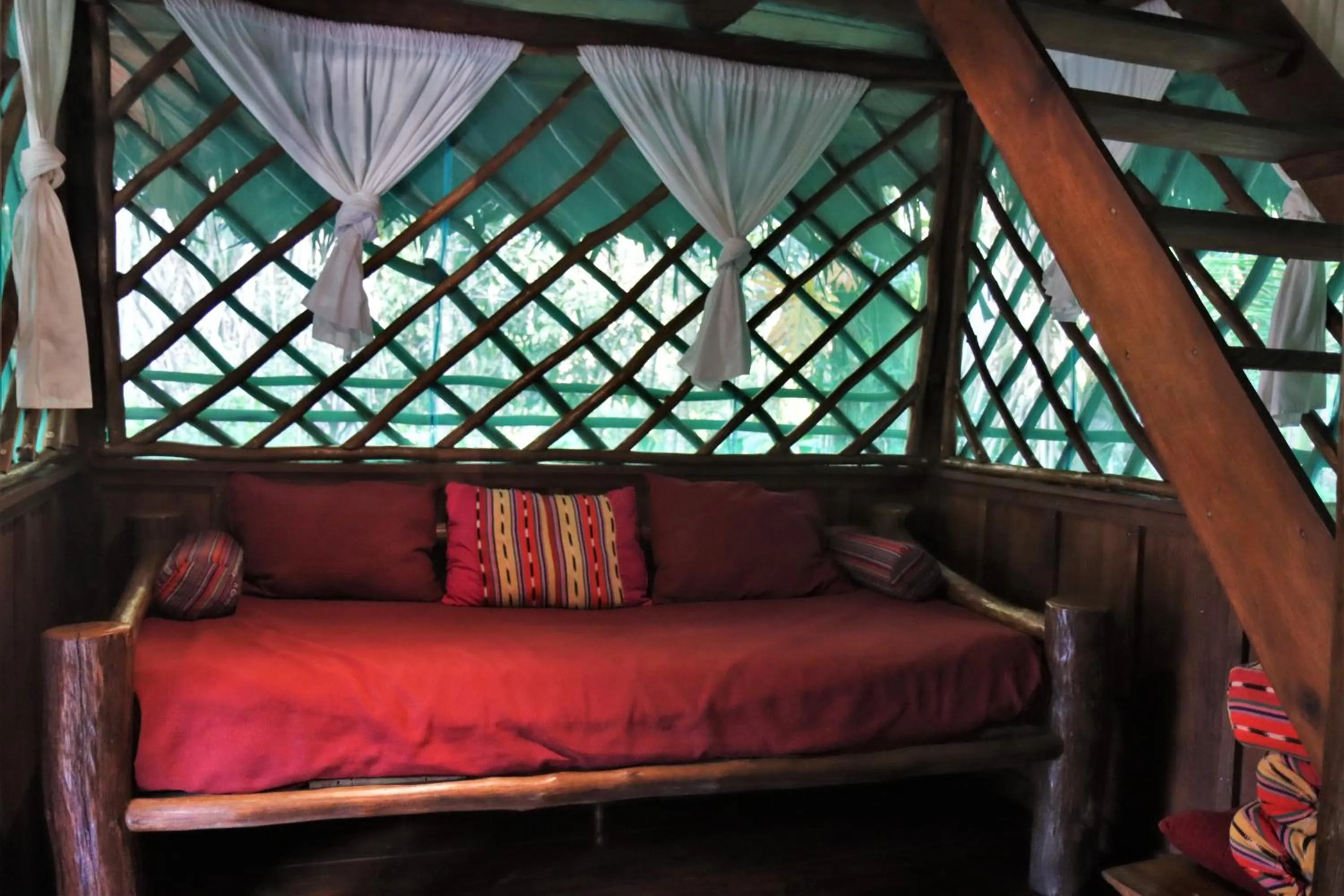 Living room, Bed in El Hotelito Perdido