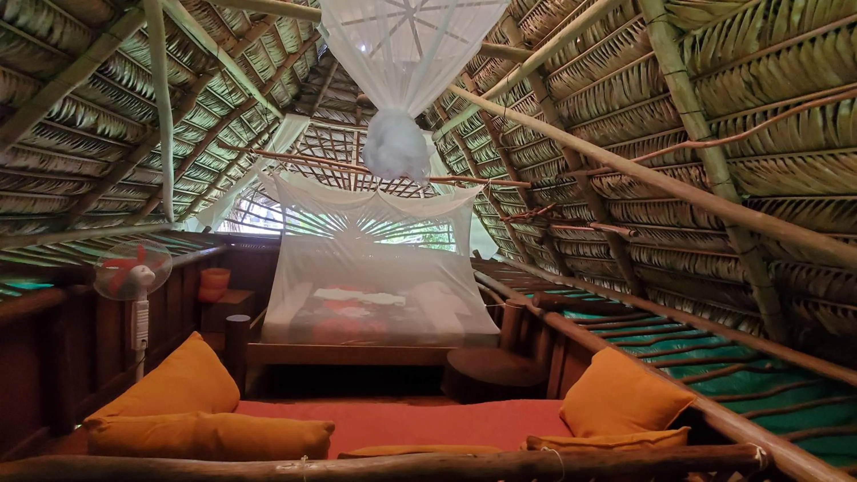 Living room in El Hotelito Perdido