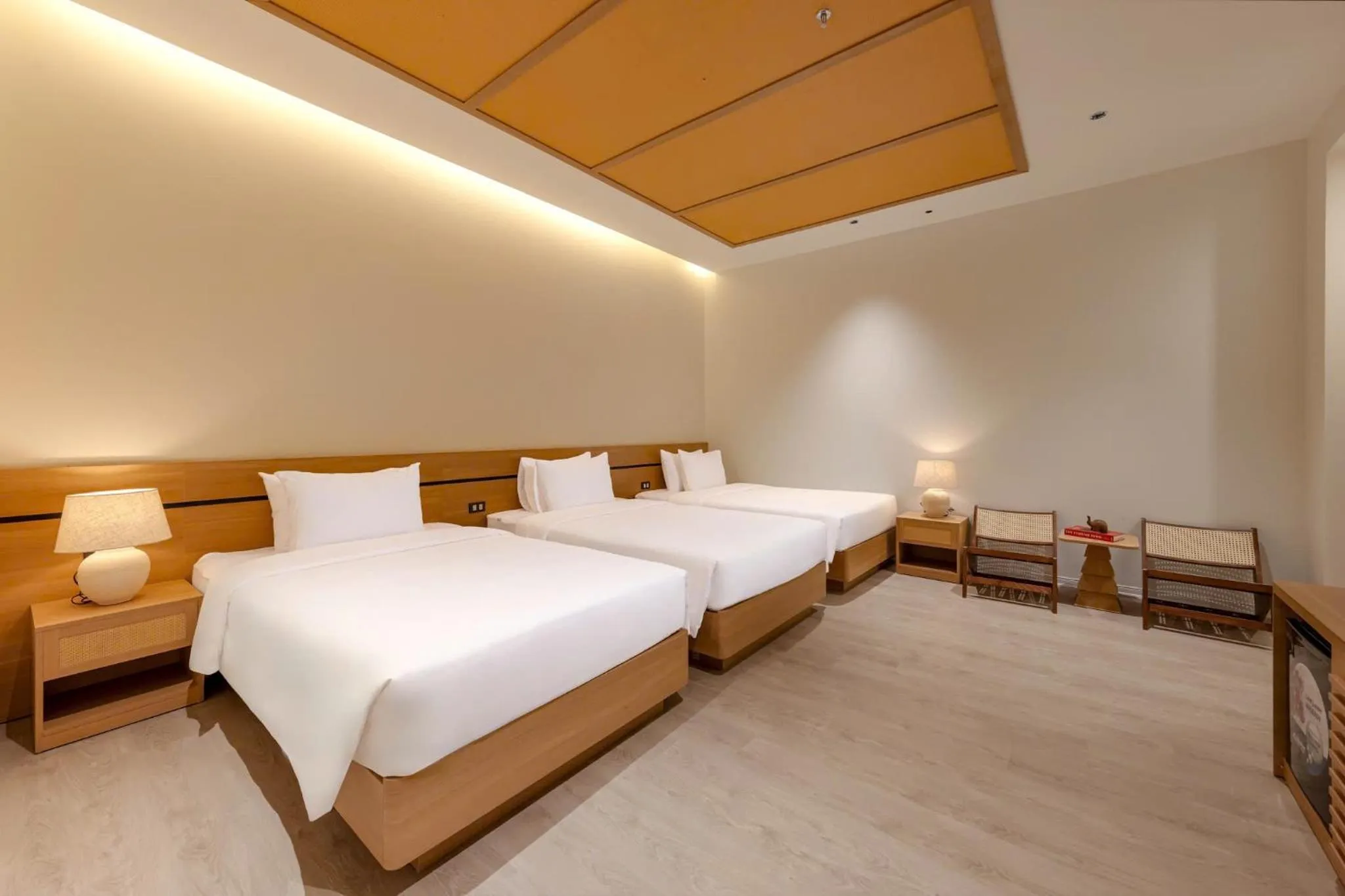 Bed in Green Bay Hotel Ninh Bình