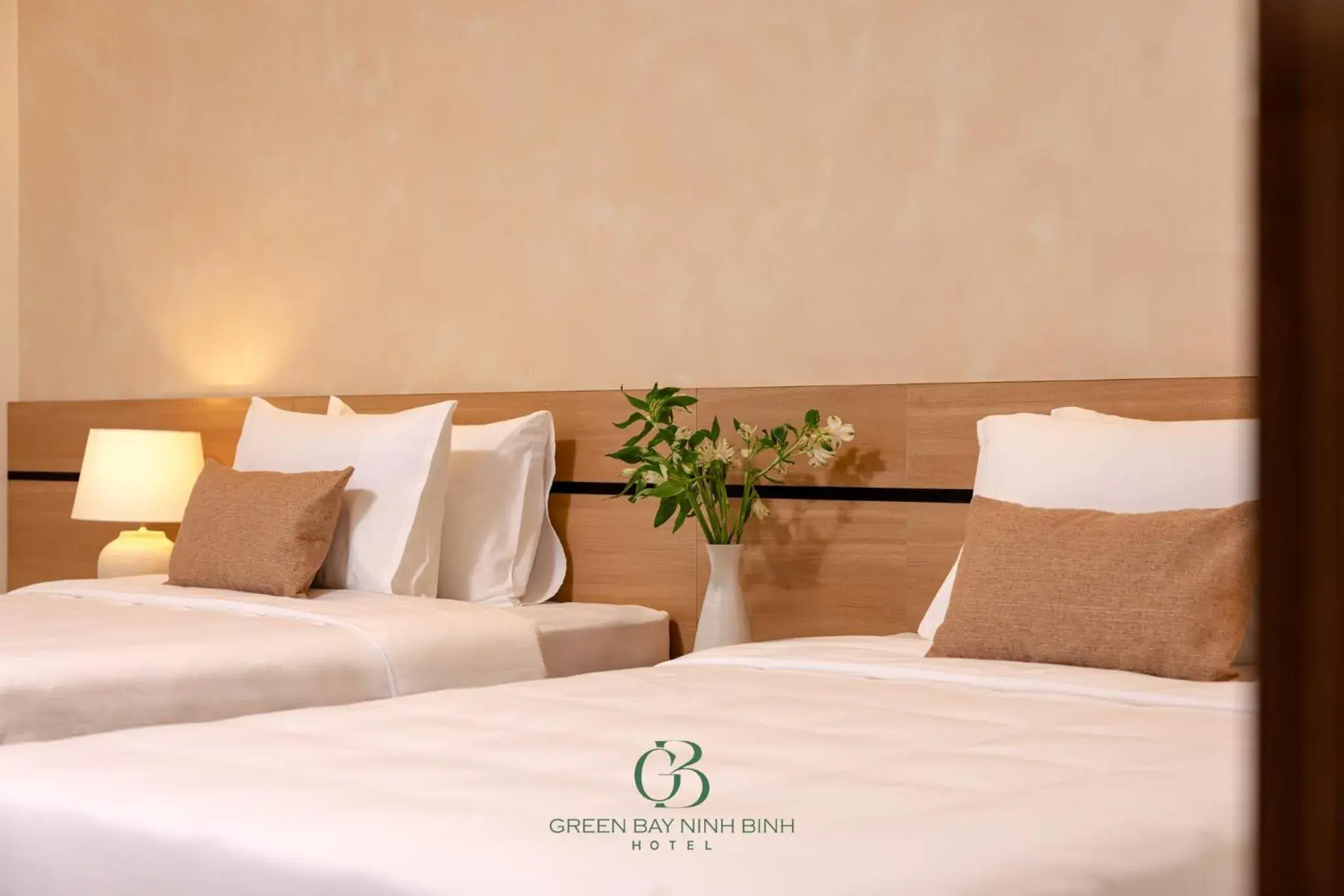 Bed in Green Bay Hotel Ninh Bình Bed in Green Bay Hotel Ninh Bình