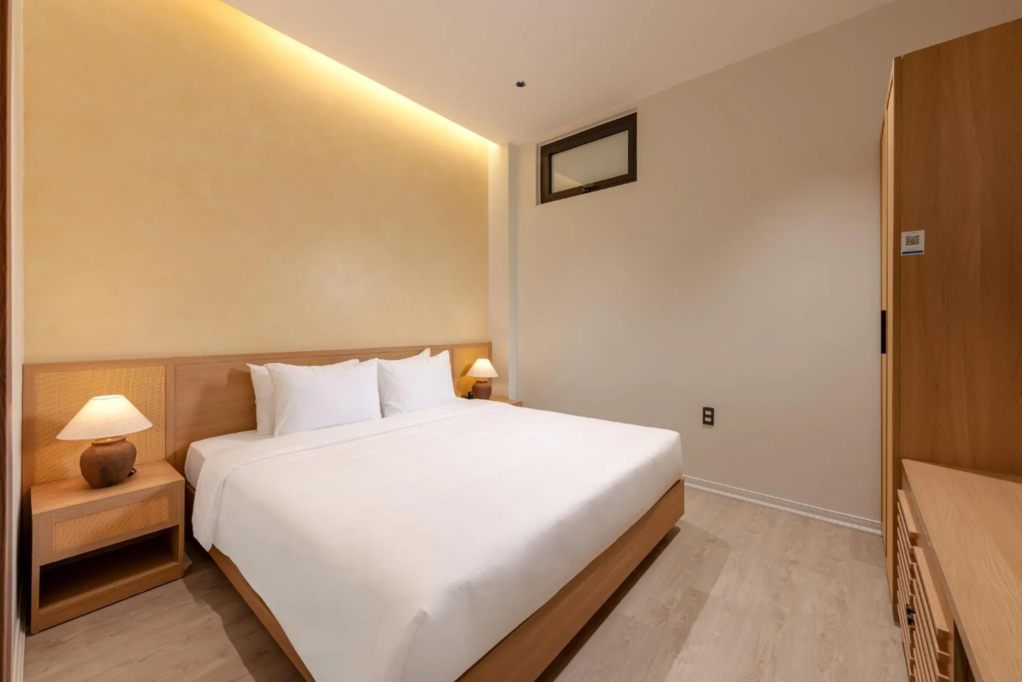 Bed in Green Bay Hotel Ninh Bình