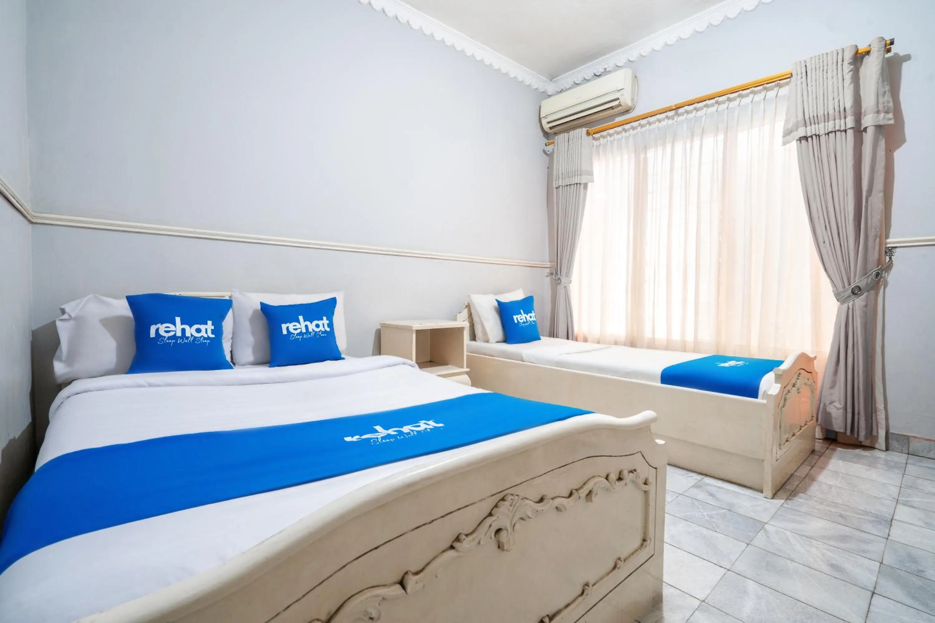 Bed in Rehat at Hotel Patradissa Stasiun Bandung