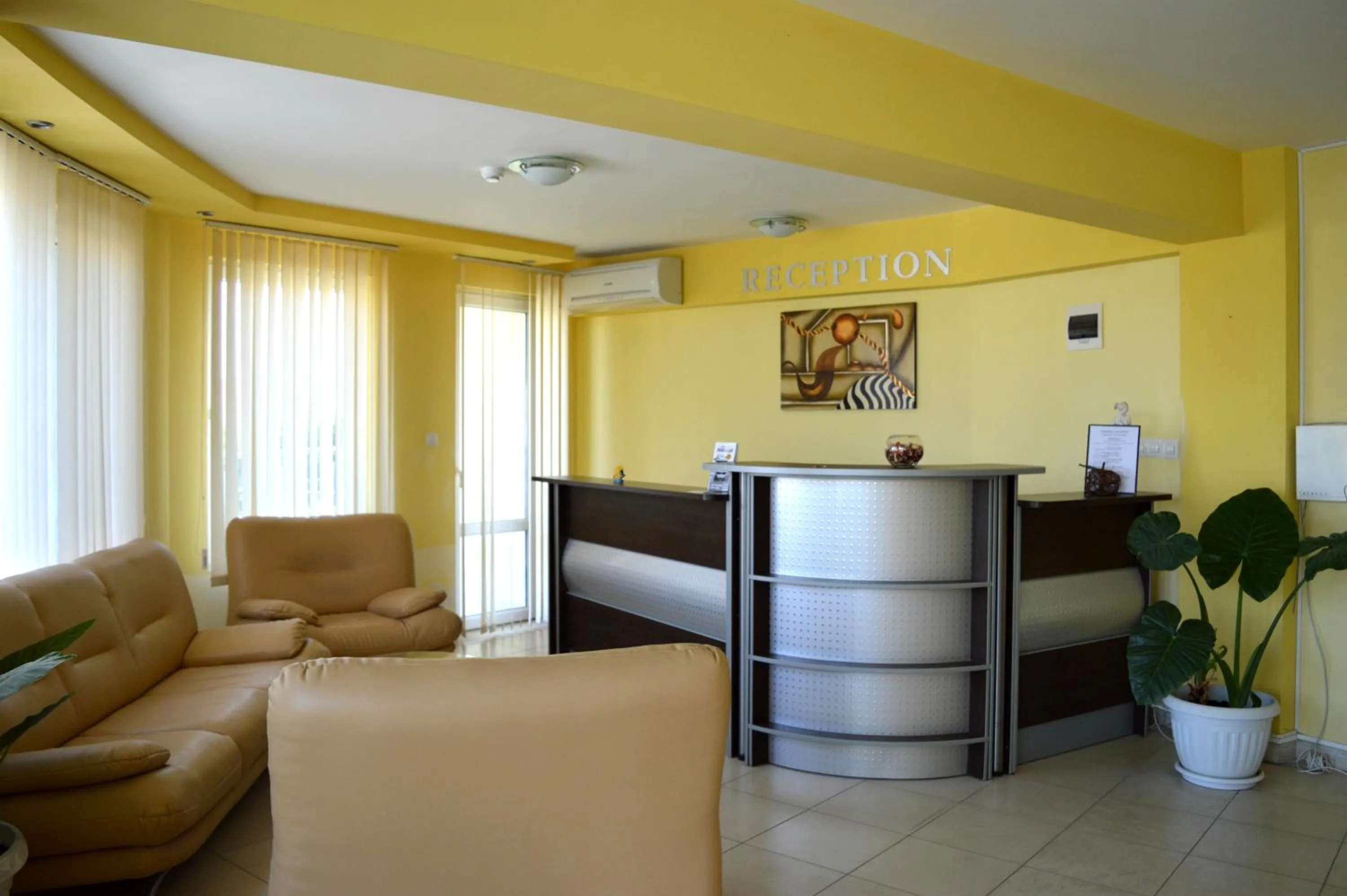 Lobby or reception in Family Hotel Coral