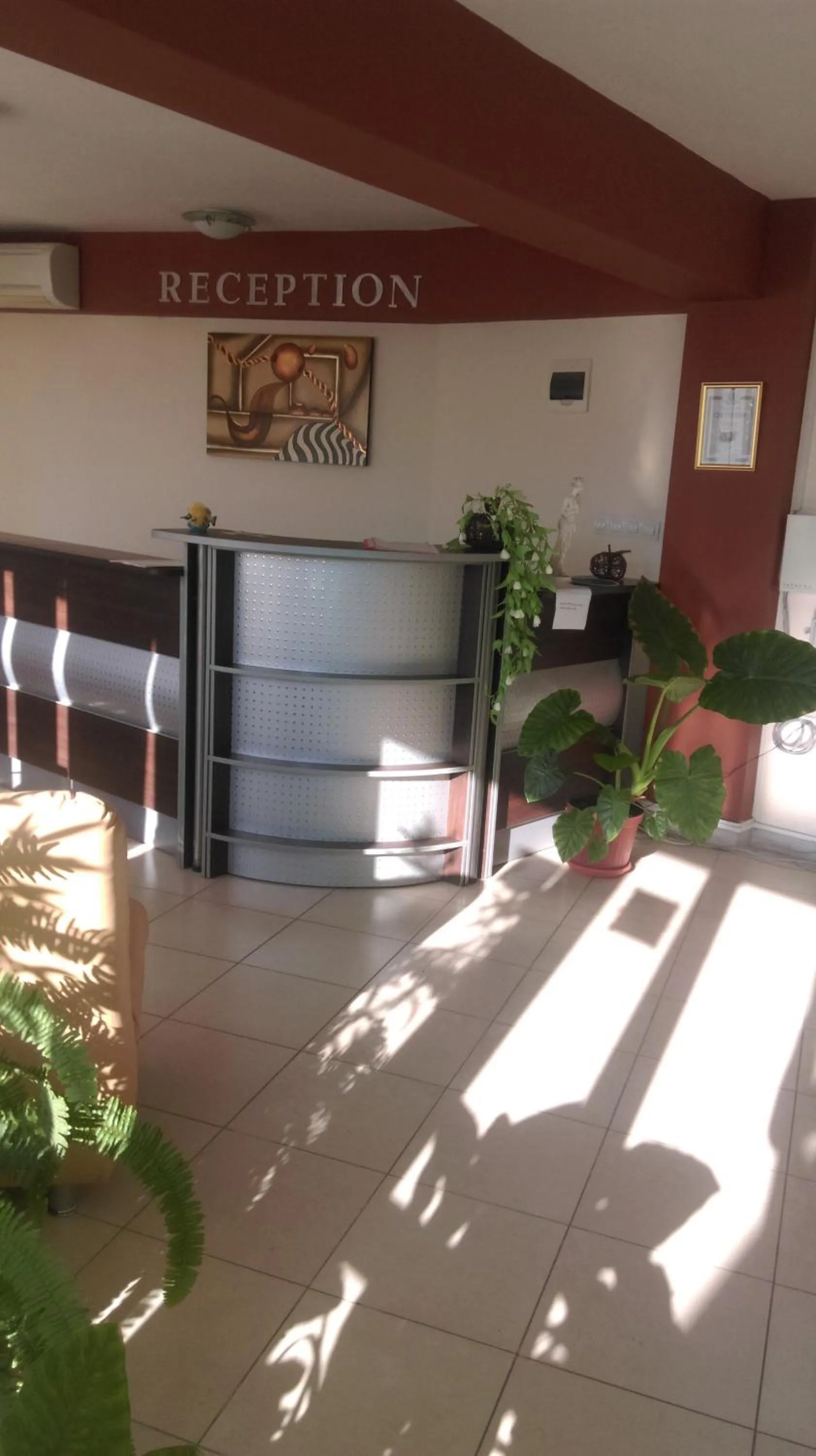 Patio in Family Hotel Coral