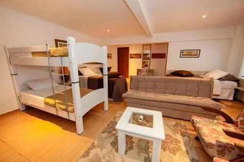 Bed in Iguassu Flats Hotel