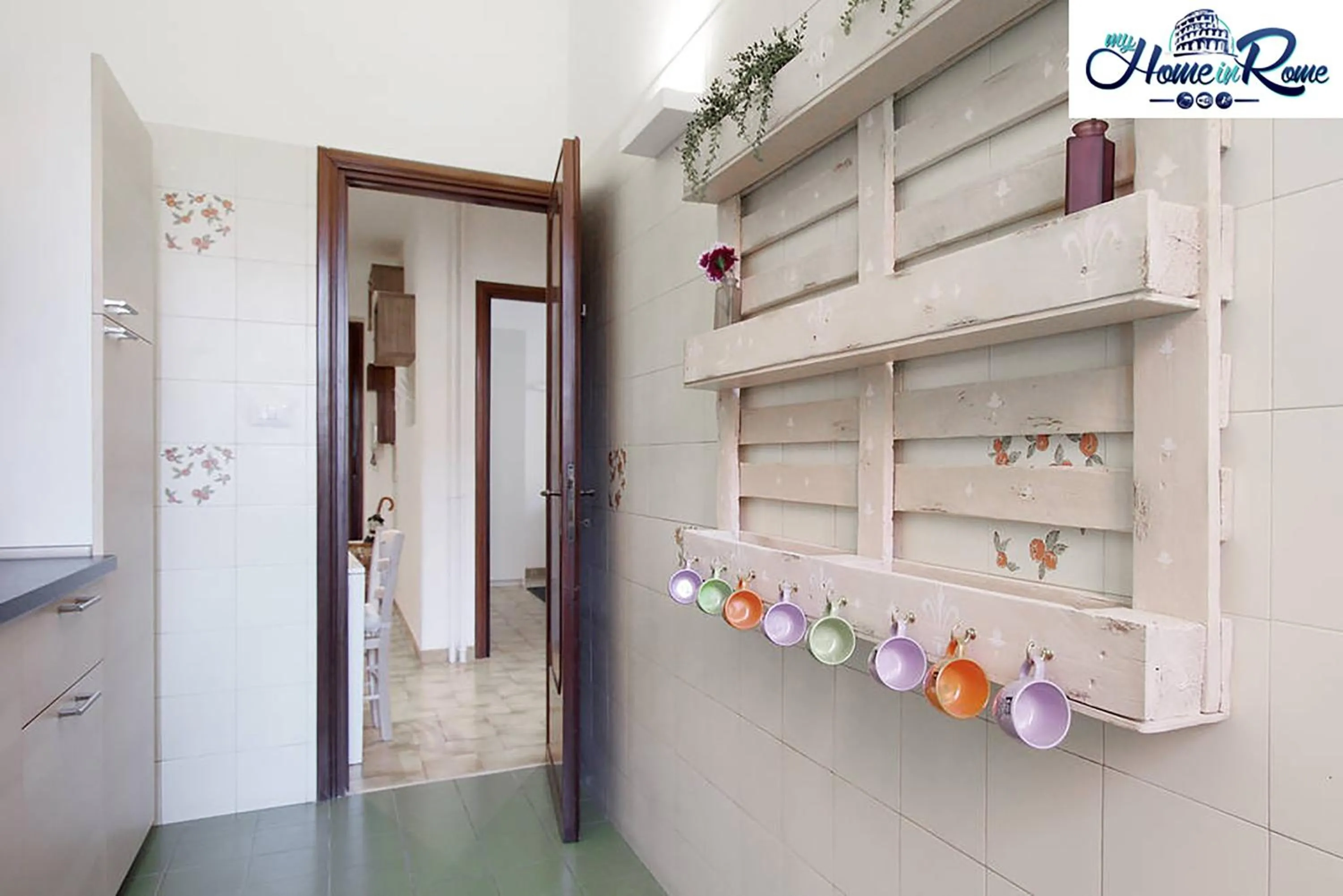 Kitchen or kitchenette in Appartamento di Nina