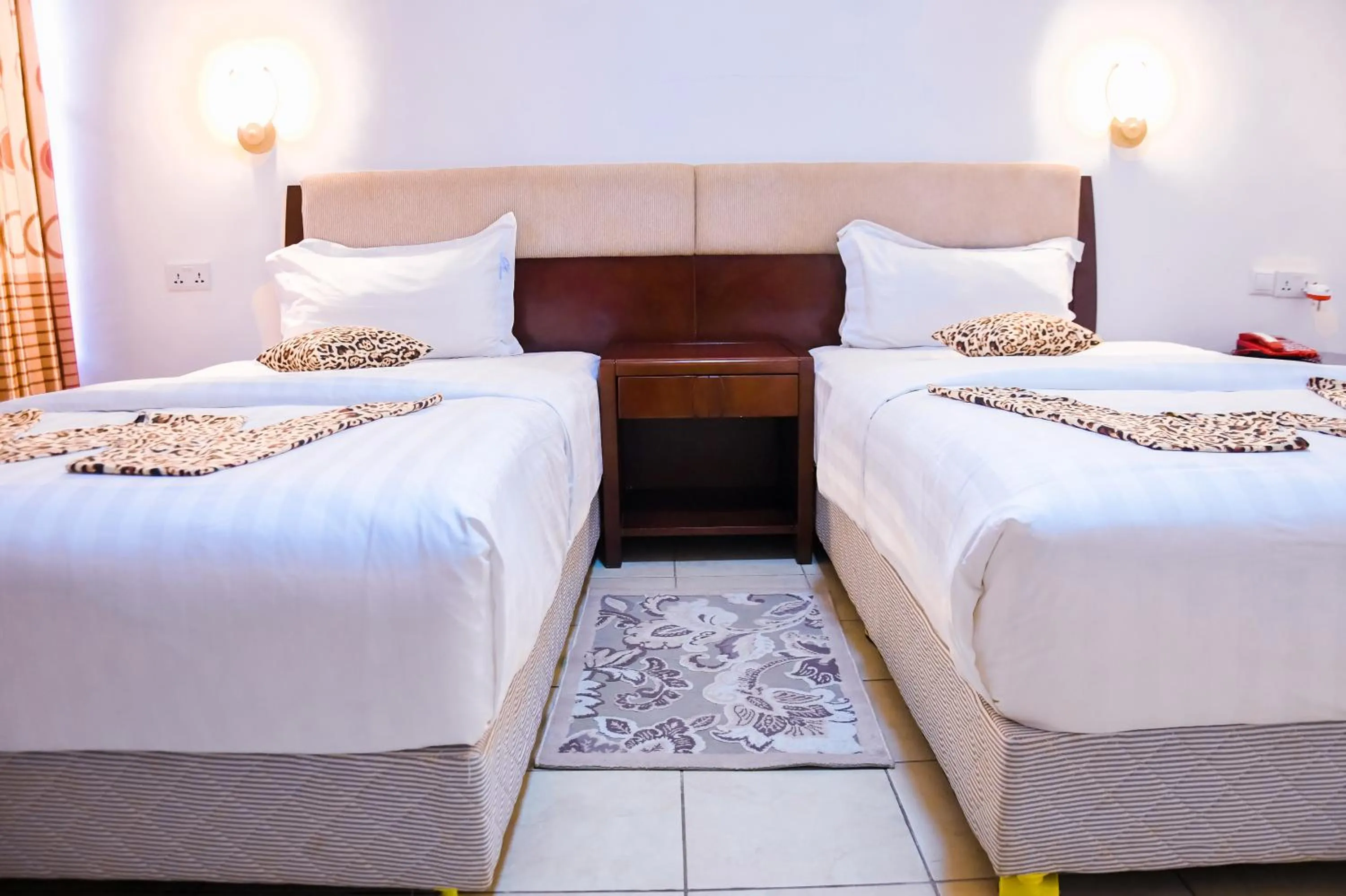 Bed in Quiet Haven Hotel