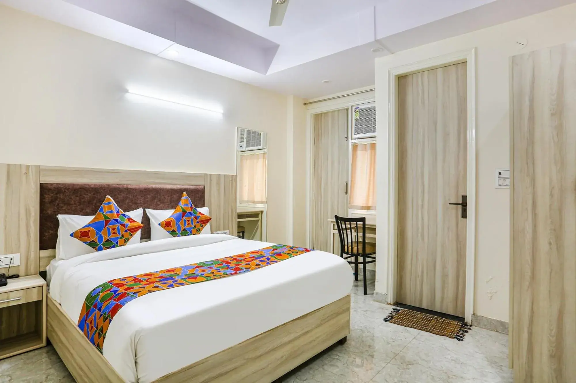 Deluxe Room - single occupancy in FabHotel Taugan Inn - Nr Yashobhoomi Convention Centre Deluxe Room - single occupancy in FabHotel Taugan Inn - Nr Yashobhoomi Convention Centre
