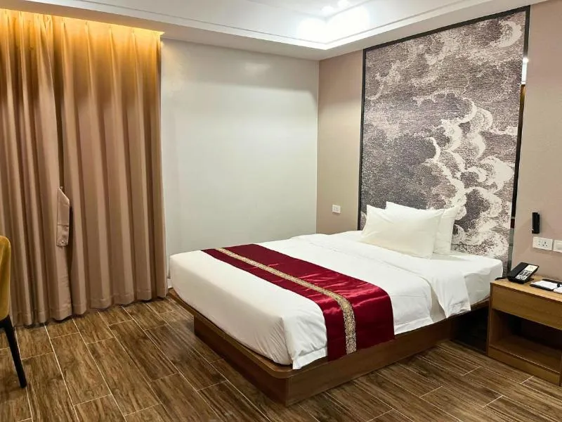 Bed in L' Asuncion Hotel