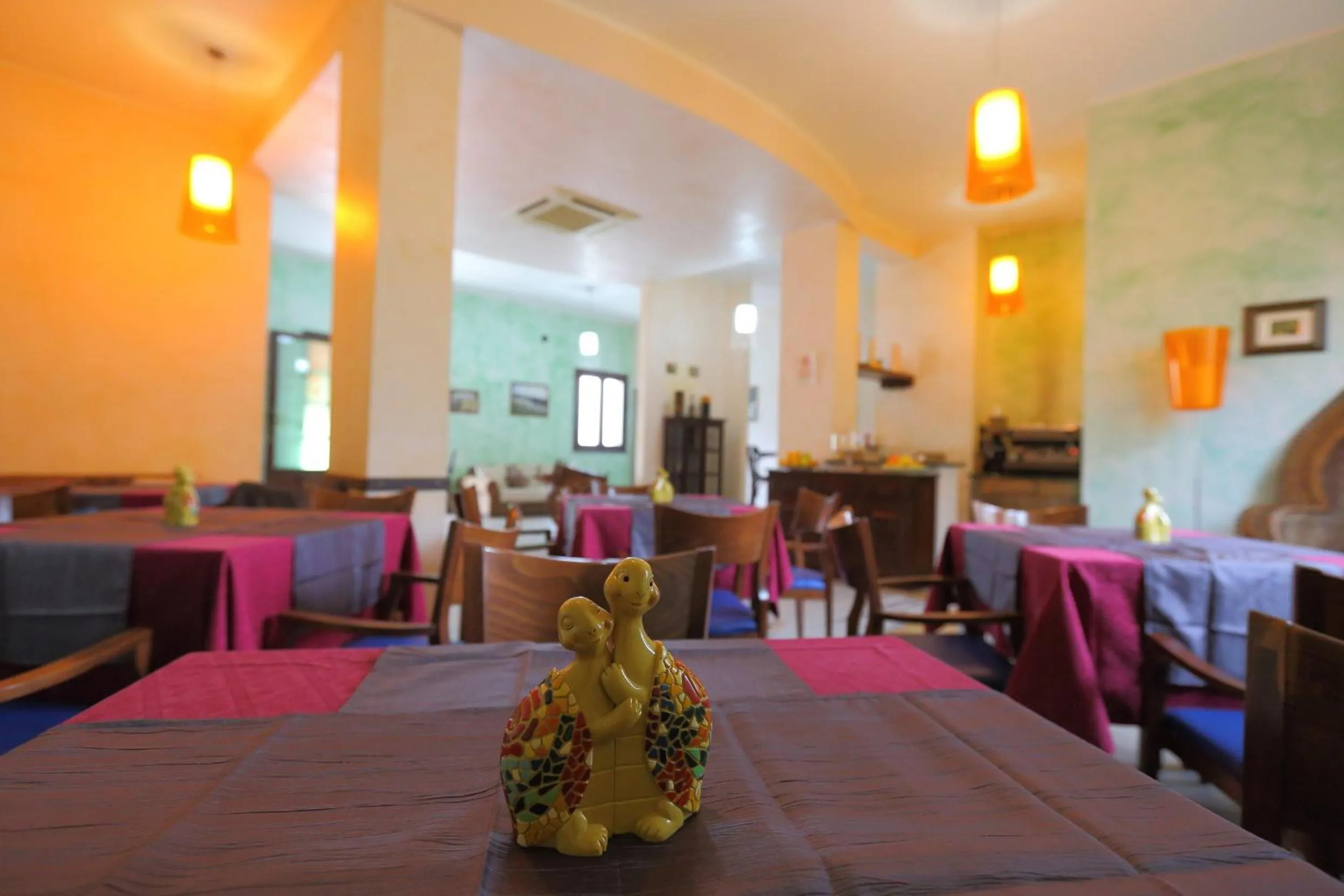 Communal lounge/ TV room in Hotel Merlino