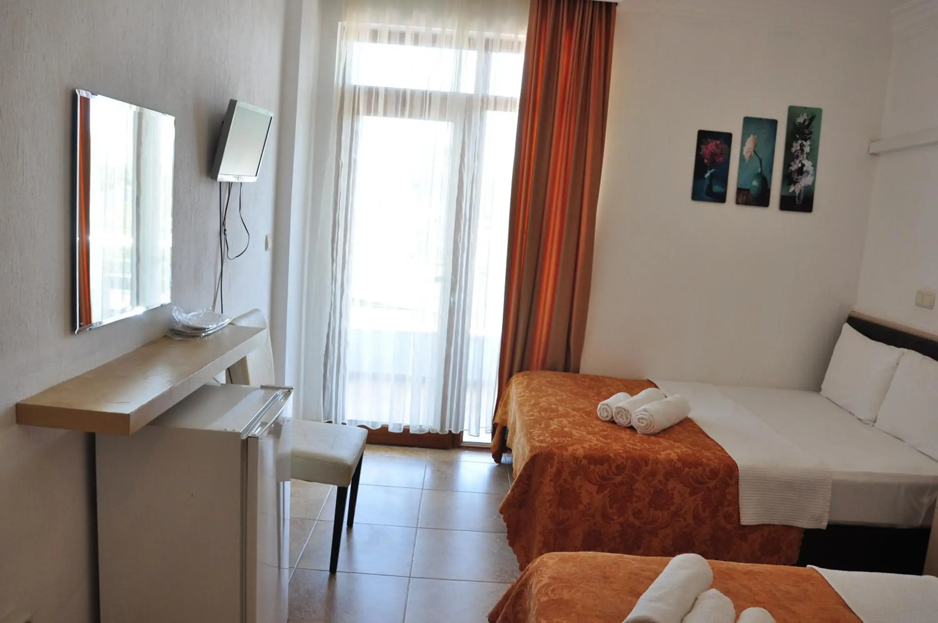 Standard Triple Room with Sea View in Adrasan Shambala Standard Triple Room with Sea View in Adrasan Shambala