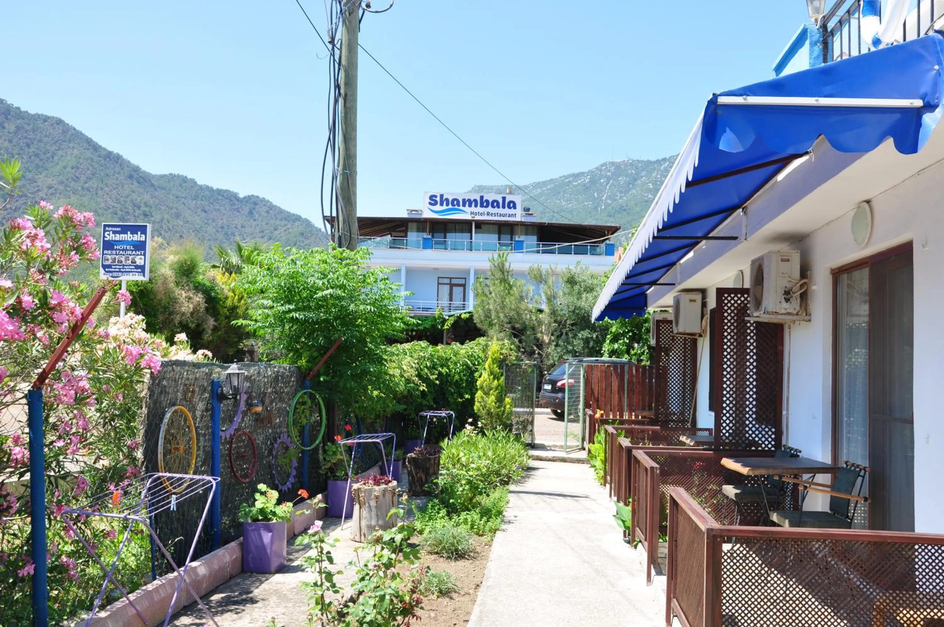 Garden in Adrasan Shambala