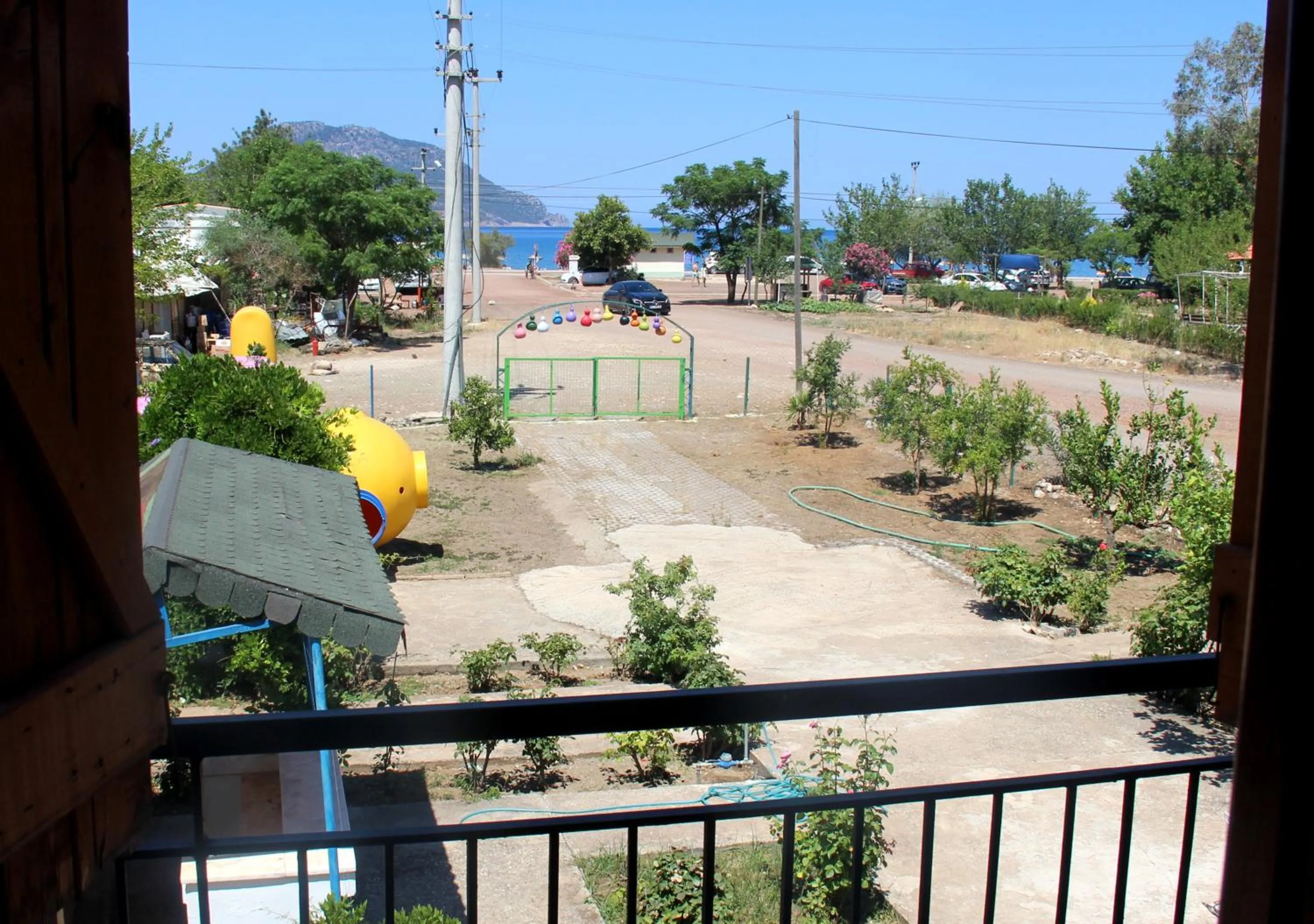 Bird's eye view in Adrasan Shambala