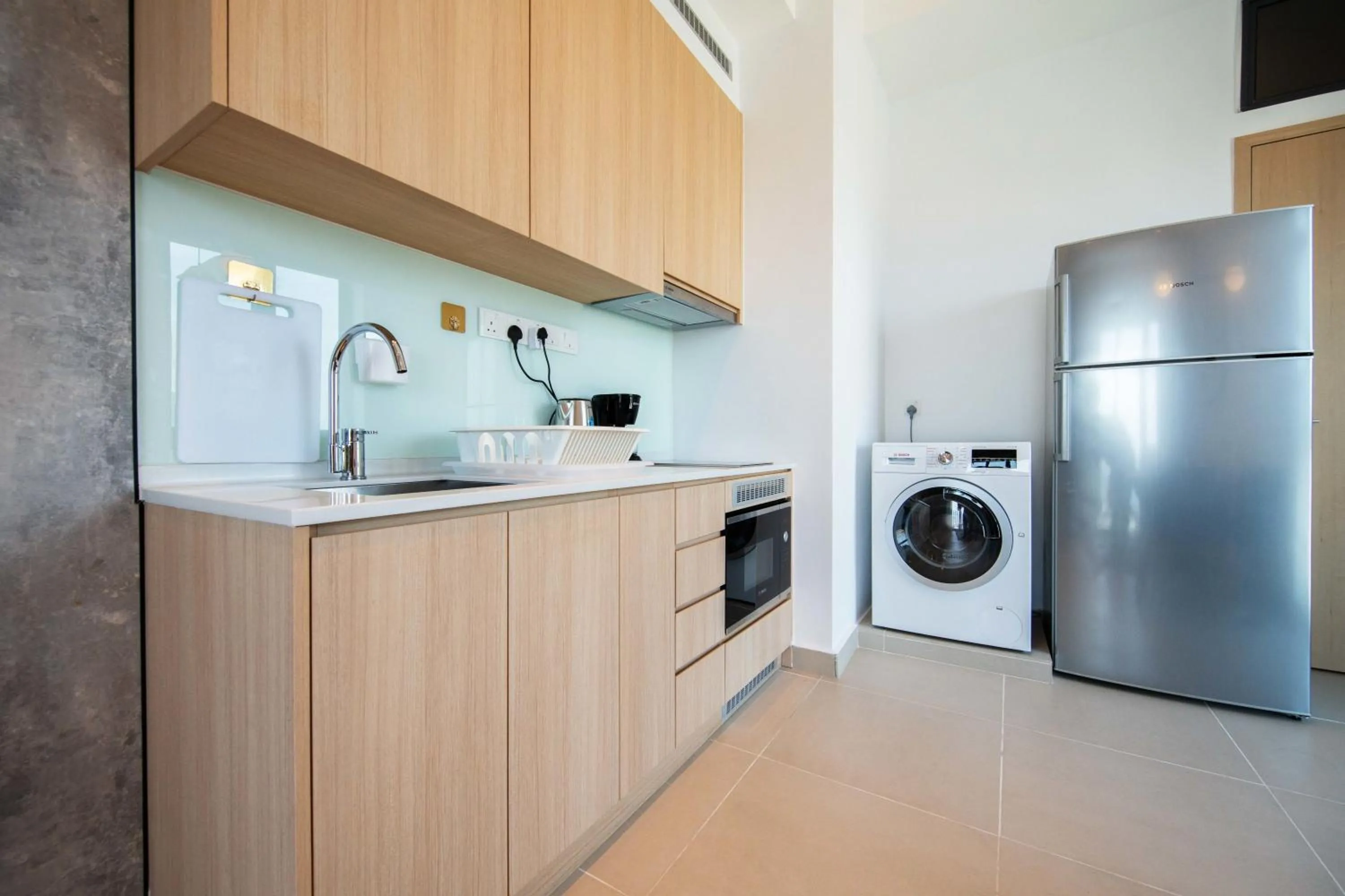 Kitchen or kitchenette in LUXE Infinitum KLCC by DX