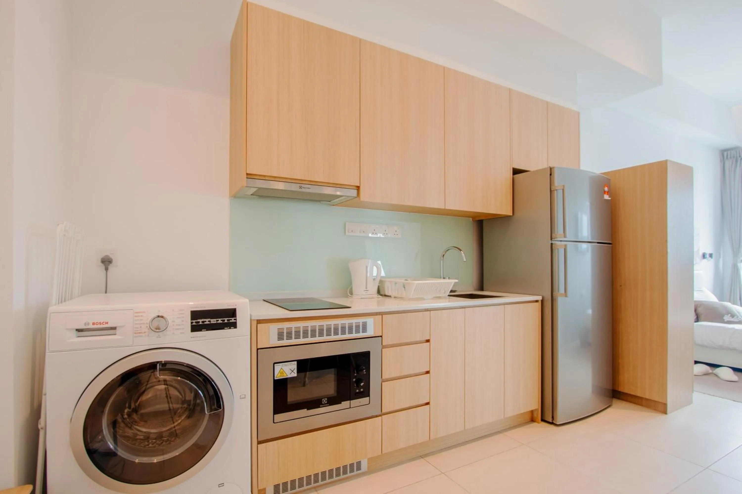 Kitchen or kitchenette in LUXE Infinitum KLCC by DX