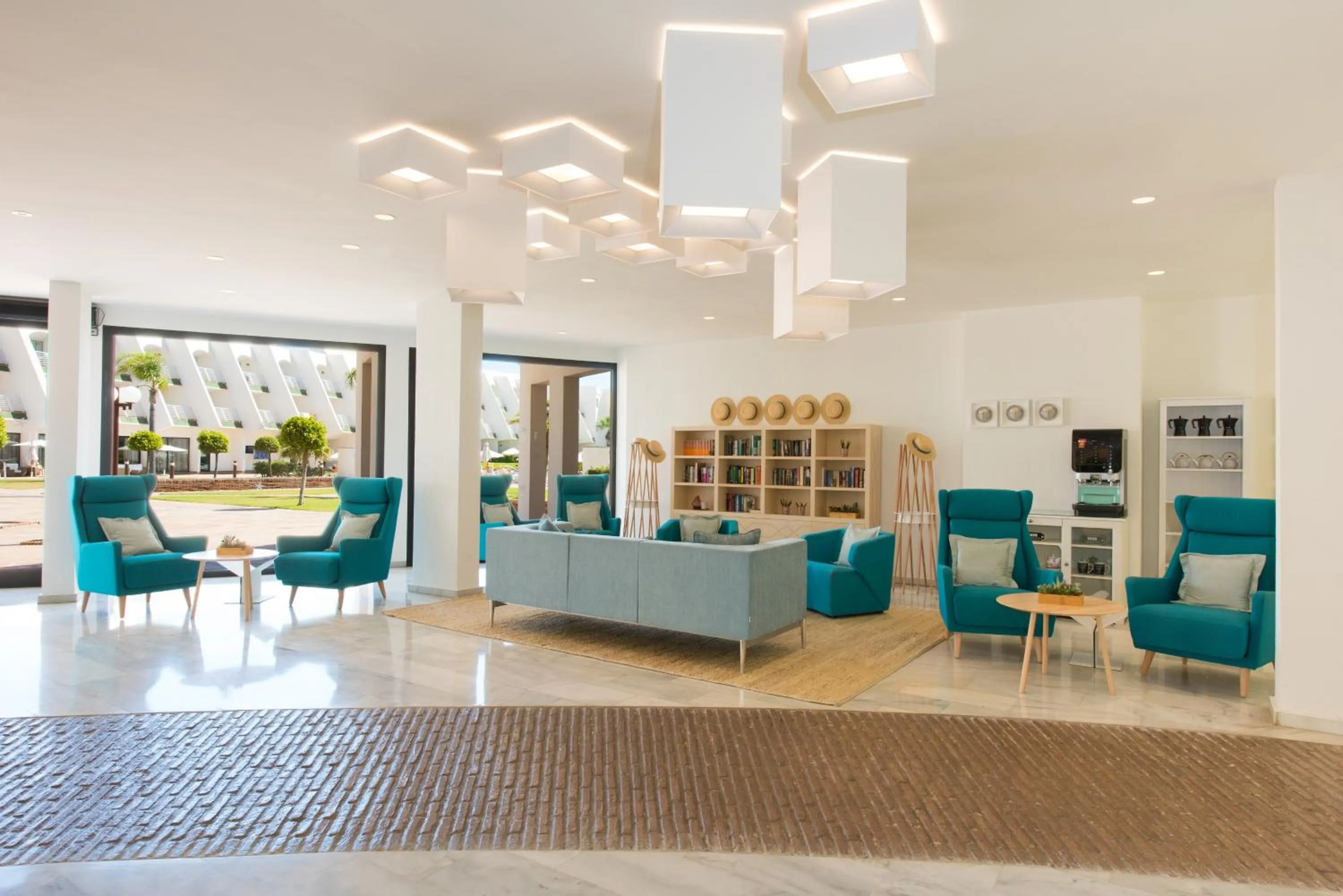 Lobby or reception in Iberostar Waves Royal Andalus