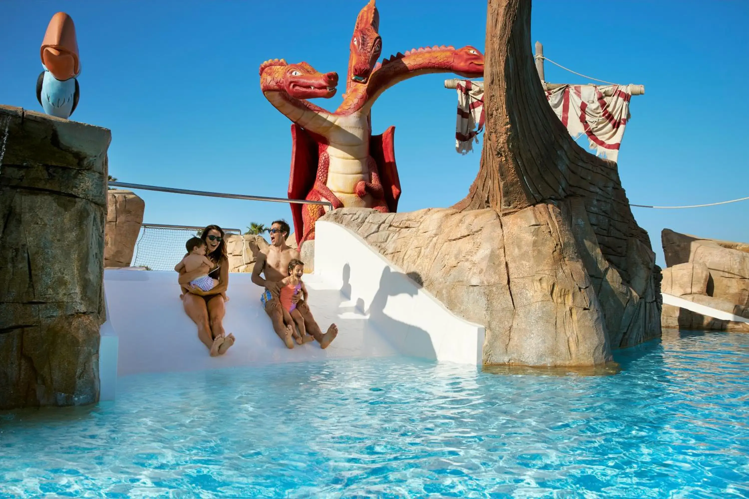 Swimming pool in Iberostar Waves Royal Andalus Swimming pool in Iberostar Waves Royal Andalus