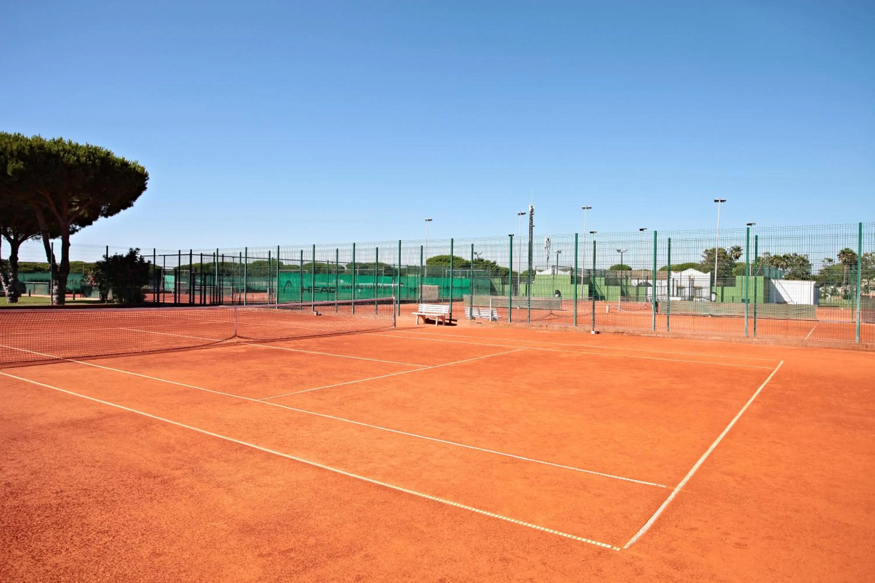 Tennis court in Iberostar Waves Royal Andalus
