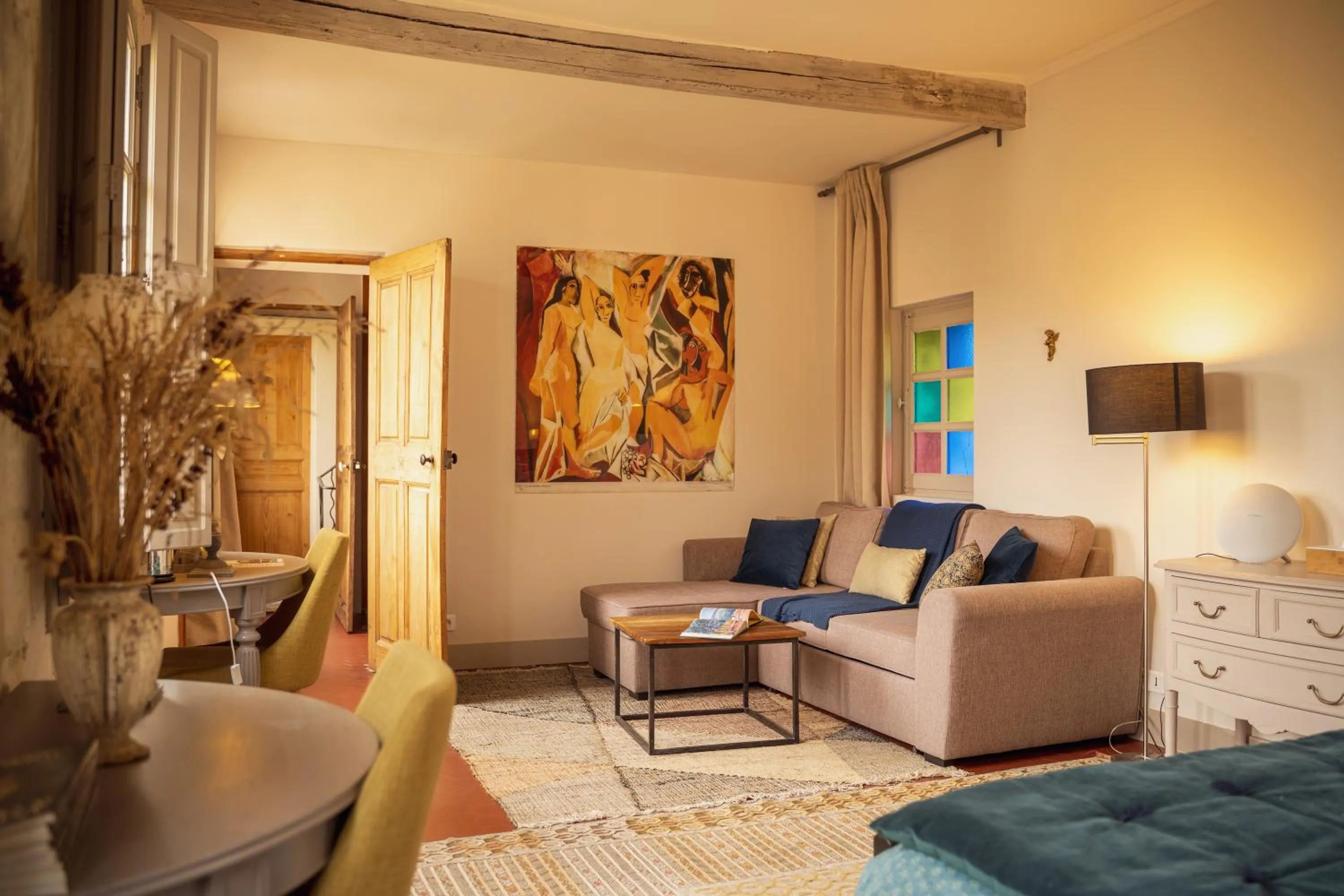 Decorative detail in Les Jardins de Baracane