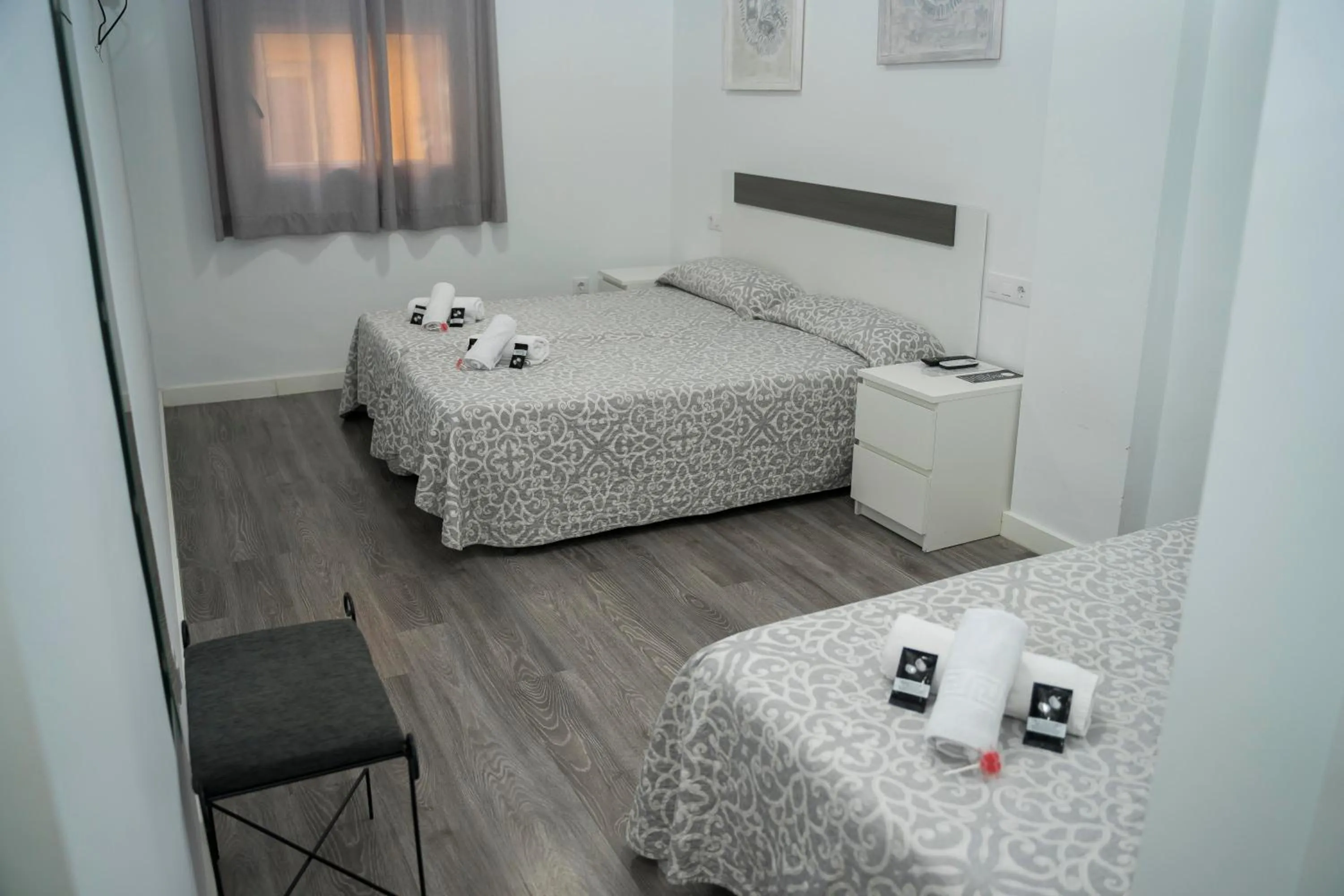 Bed in Hostal Goyesco Plaza