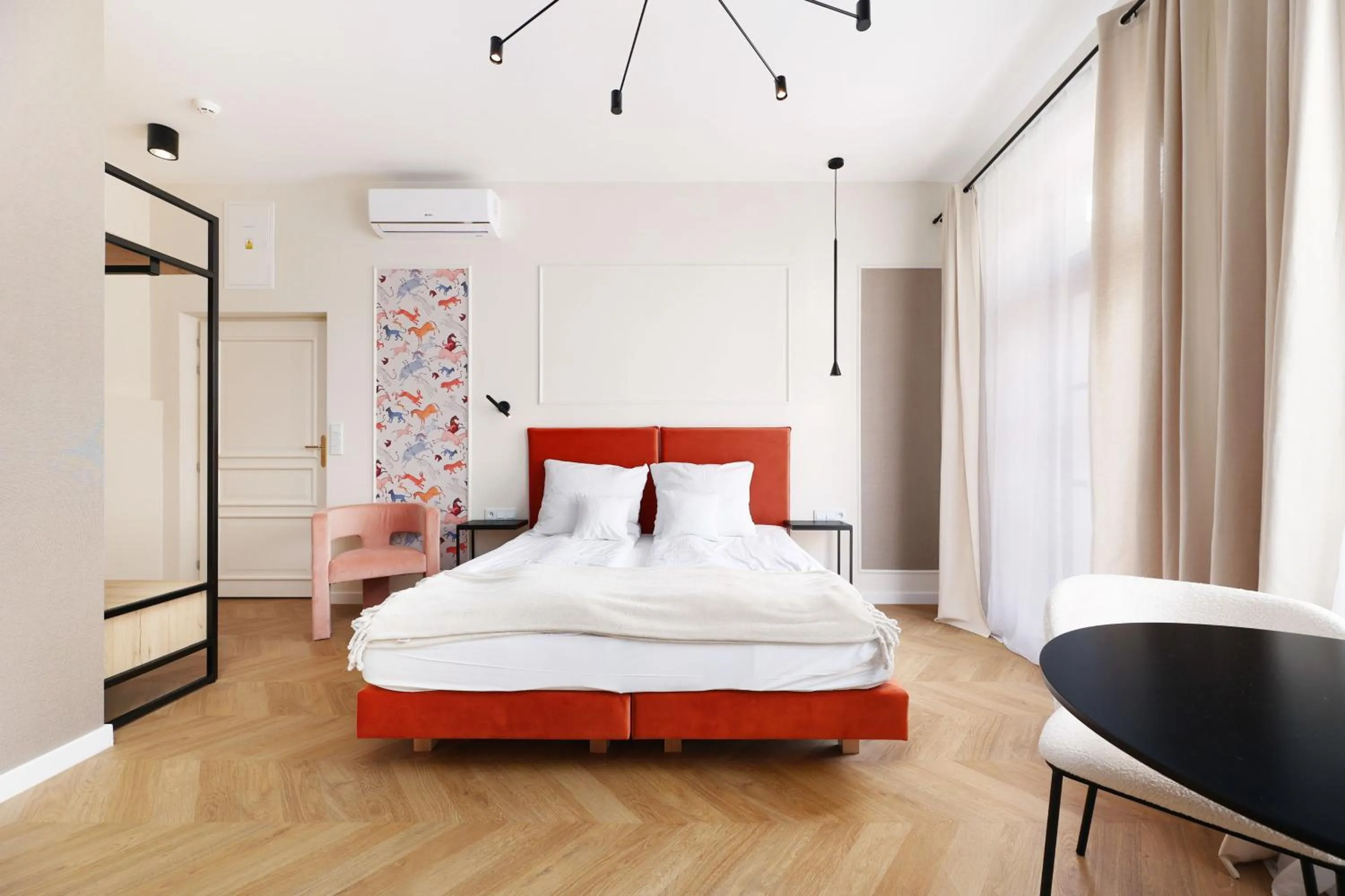 Bed in Hetman Main Square Apartments