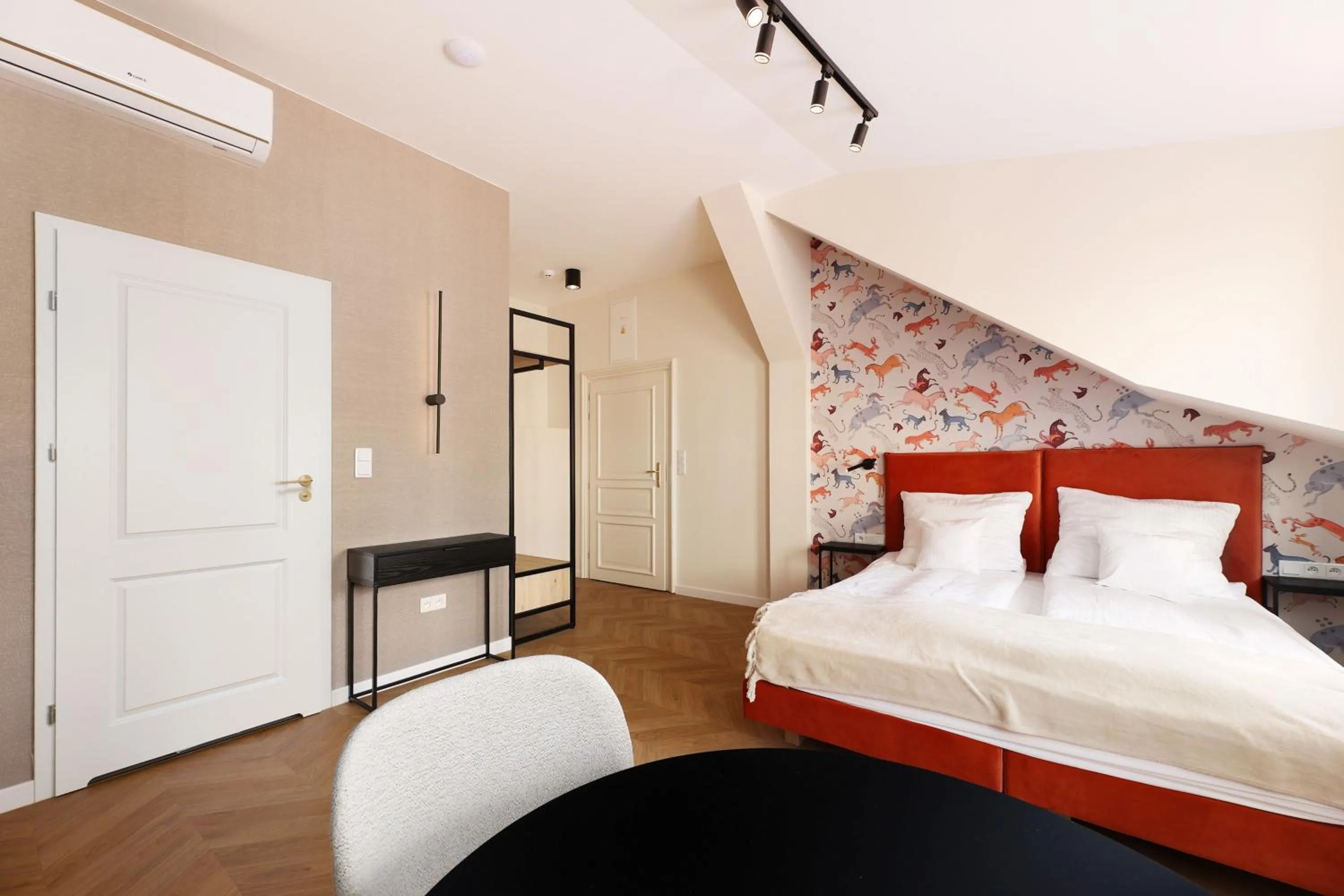 Bed in Hetman Main Square Apartments