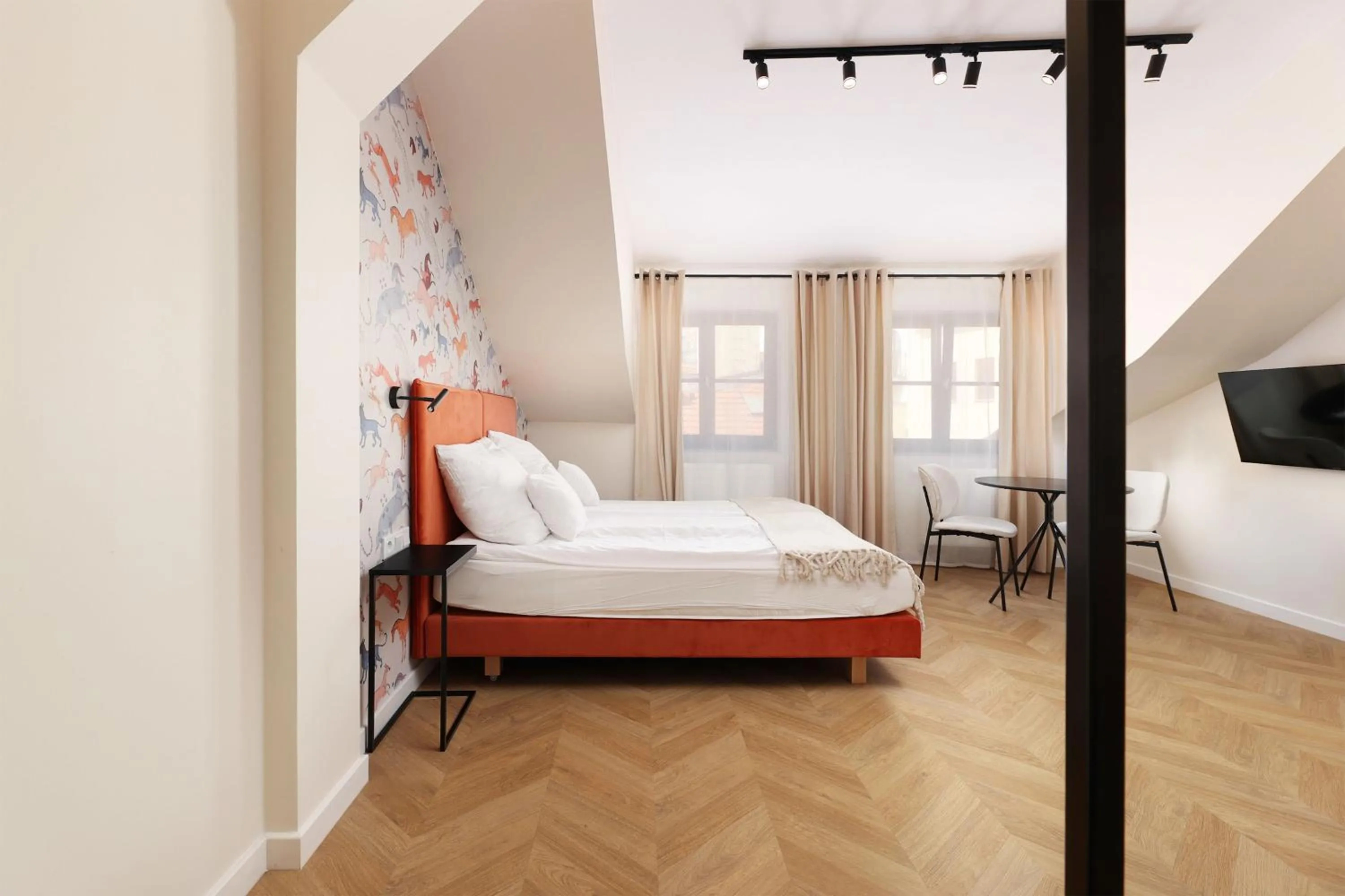 Bed in Hetman Main Square Apartments