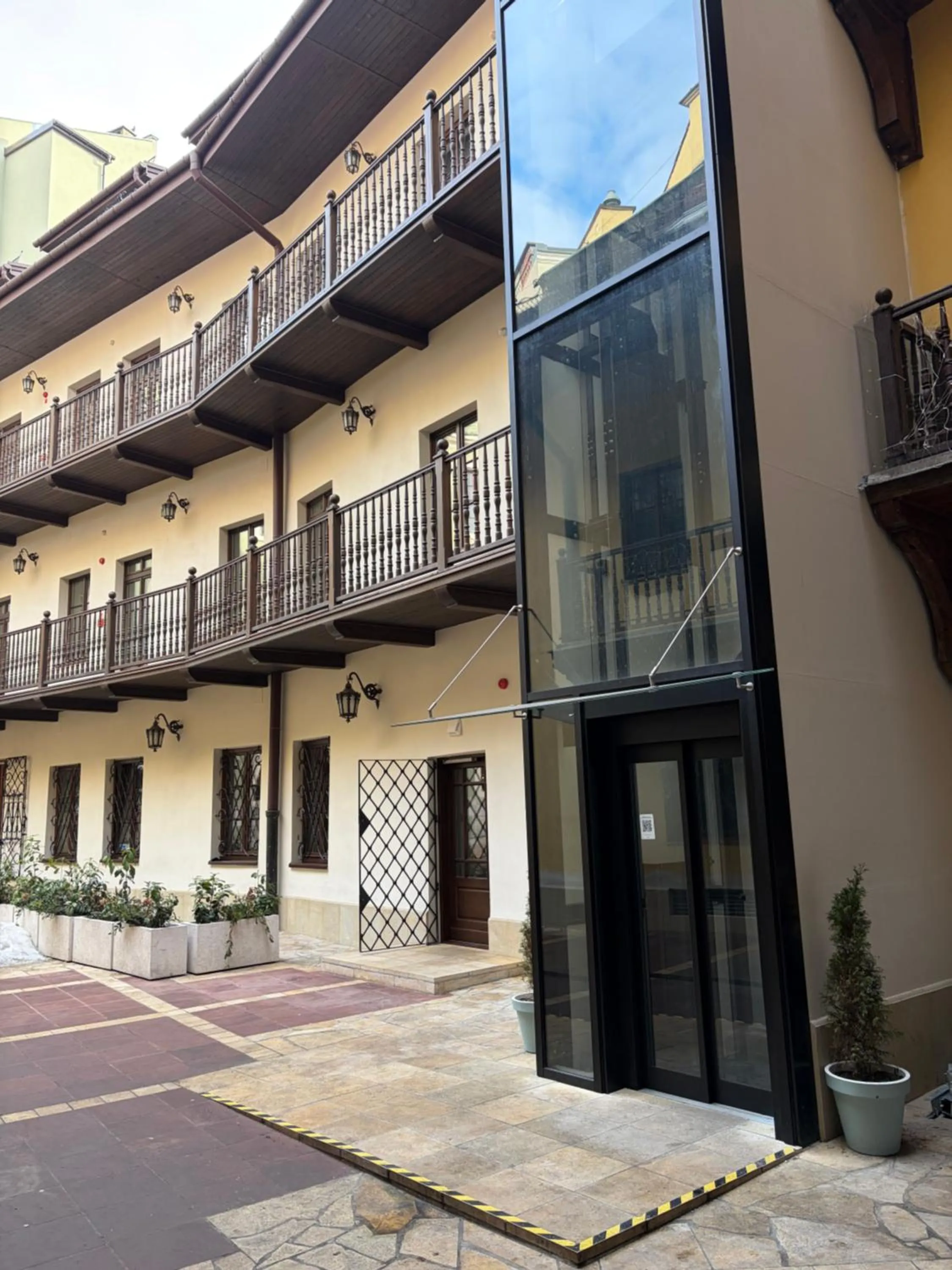 Property building in Hetman Main Square Apartments