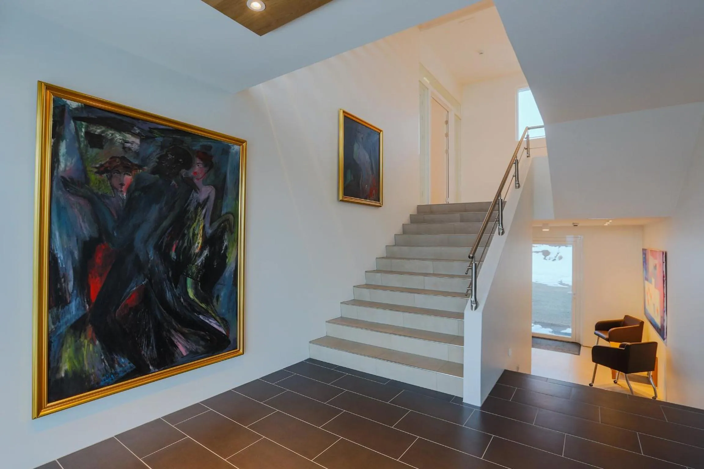 Lobby or reception in Apt. Hotel Hjalteyri