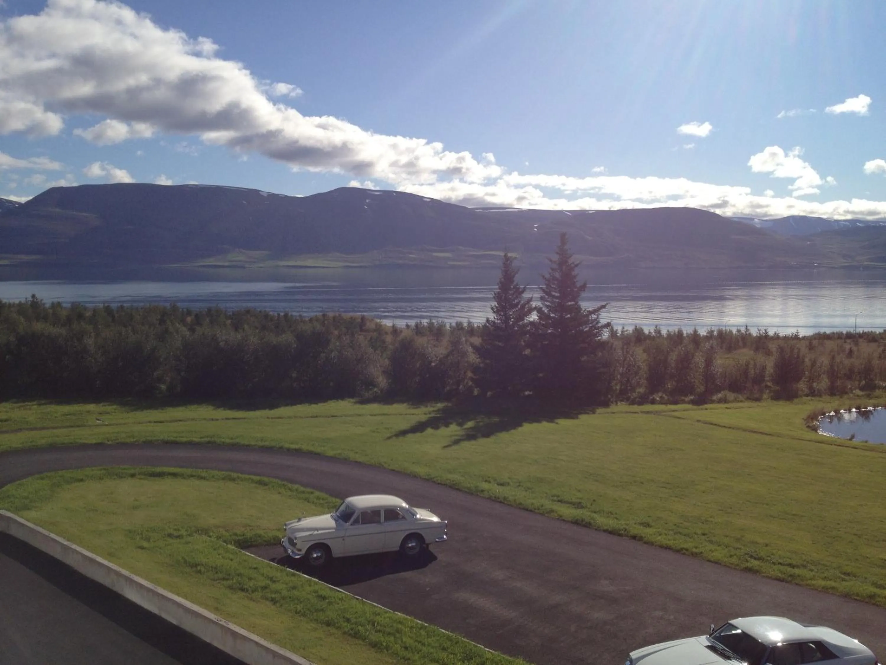 Bird's eye view in Apt. Hotel Hjalteyri