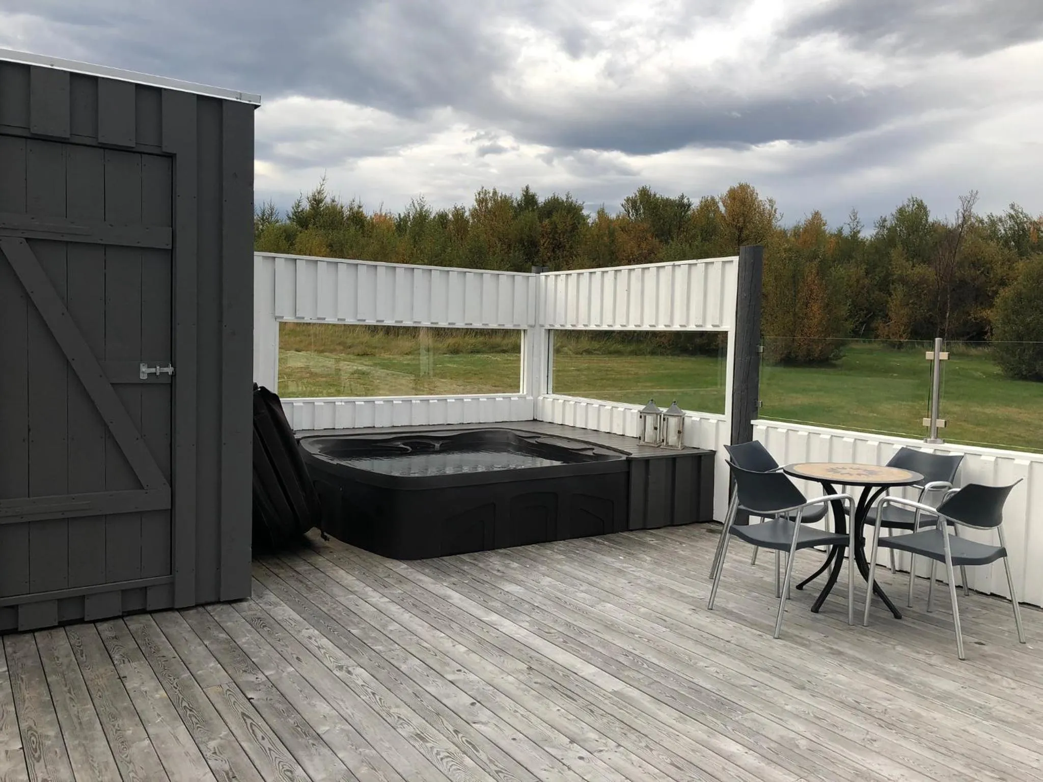 Balcony/Terrace in Apt. Hotel Hjalteyri