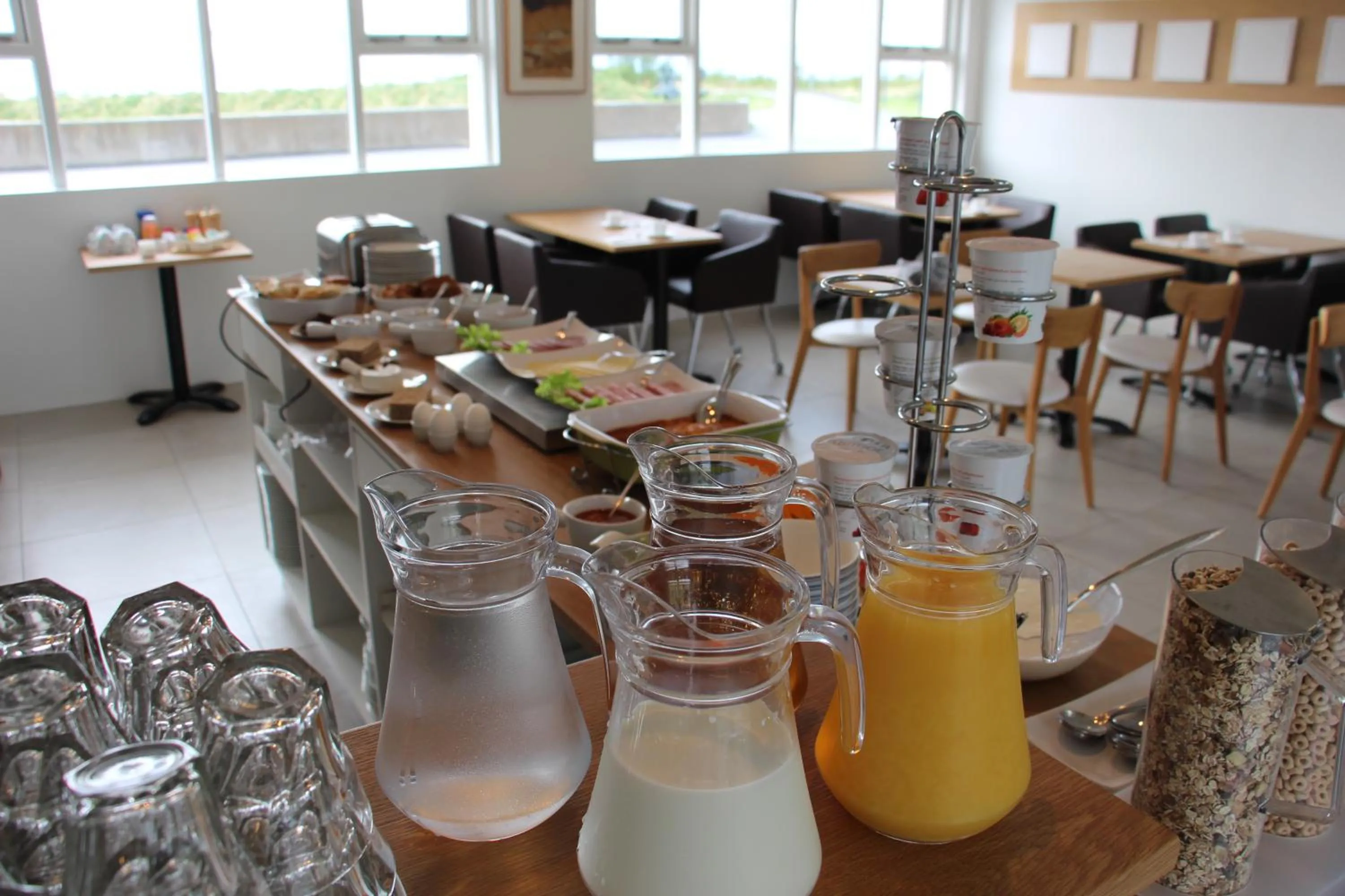 Breakfast in Apt. Hotel Hjalteyri