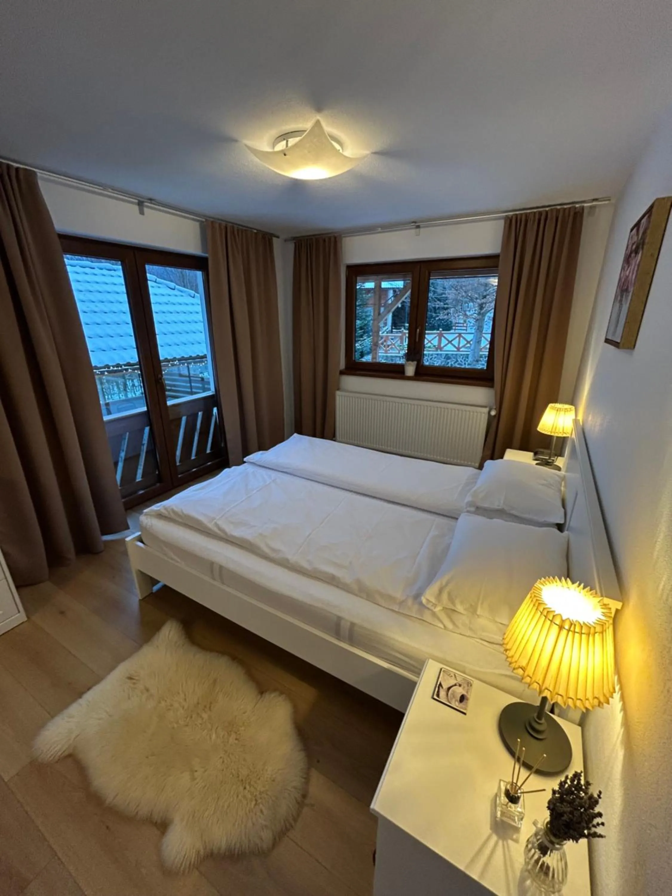 Bed in Casa de vacanta Mogosa
