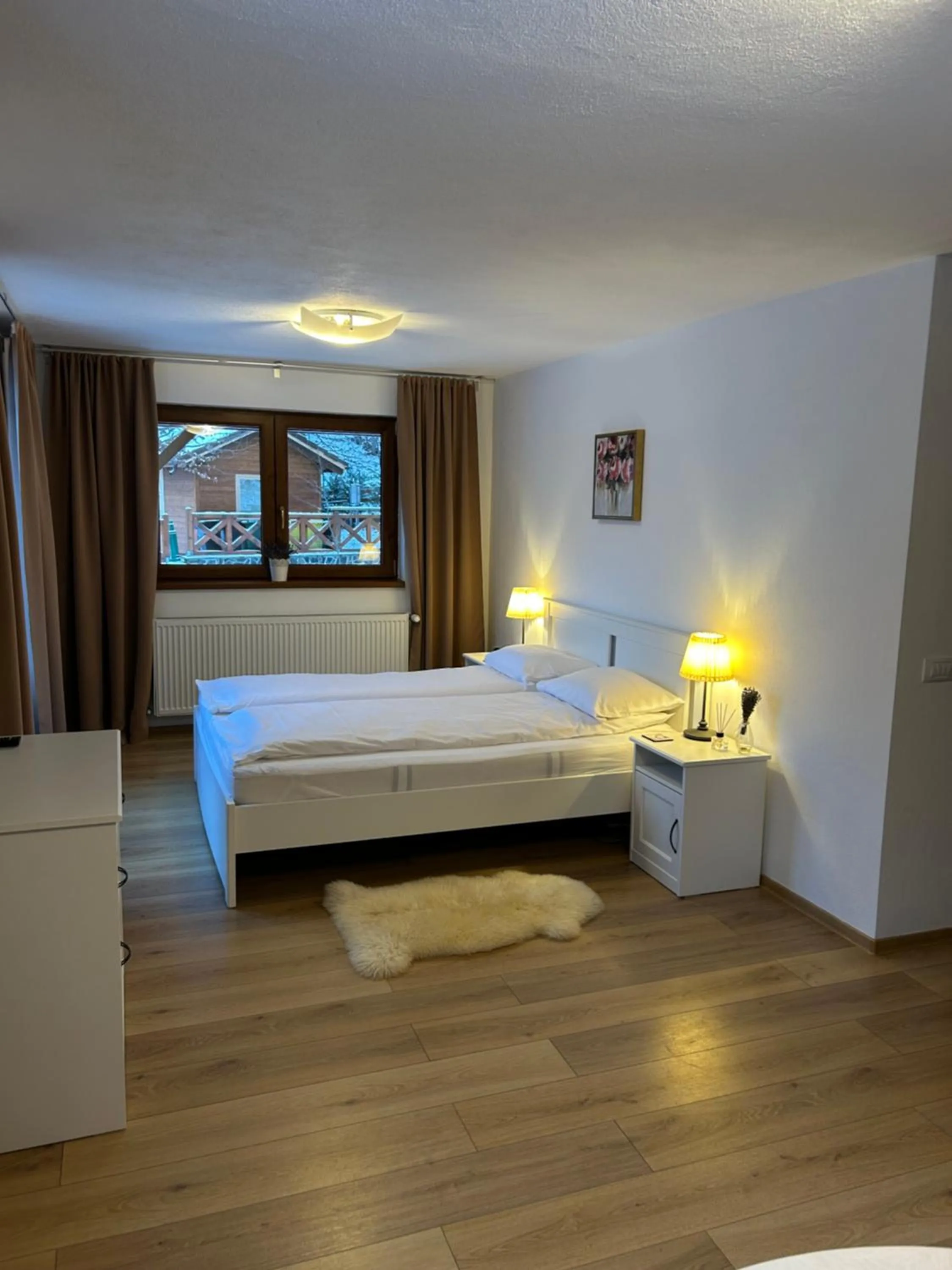 Bed in Casa de vacanta Mogosa