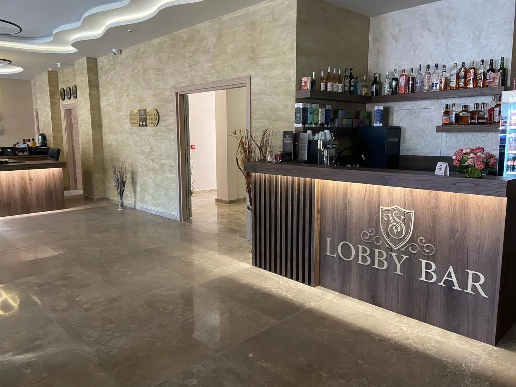 Lobby or reception in Hotel Via Serdika Lobby or reception in Hotel Via Serdika