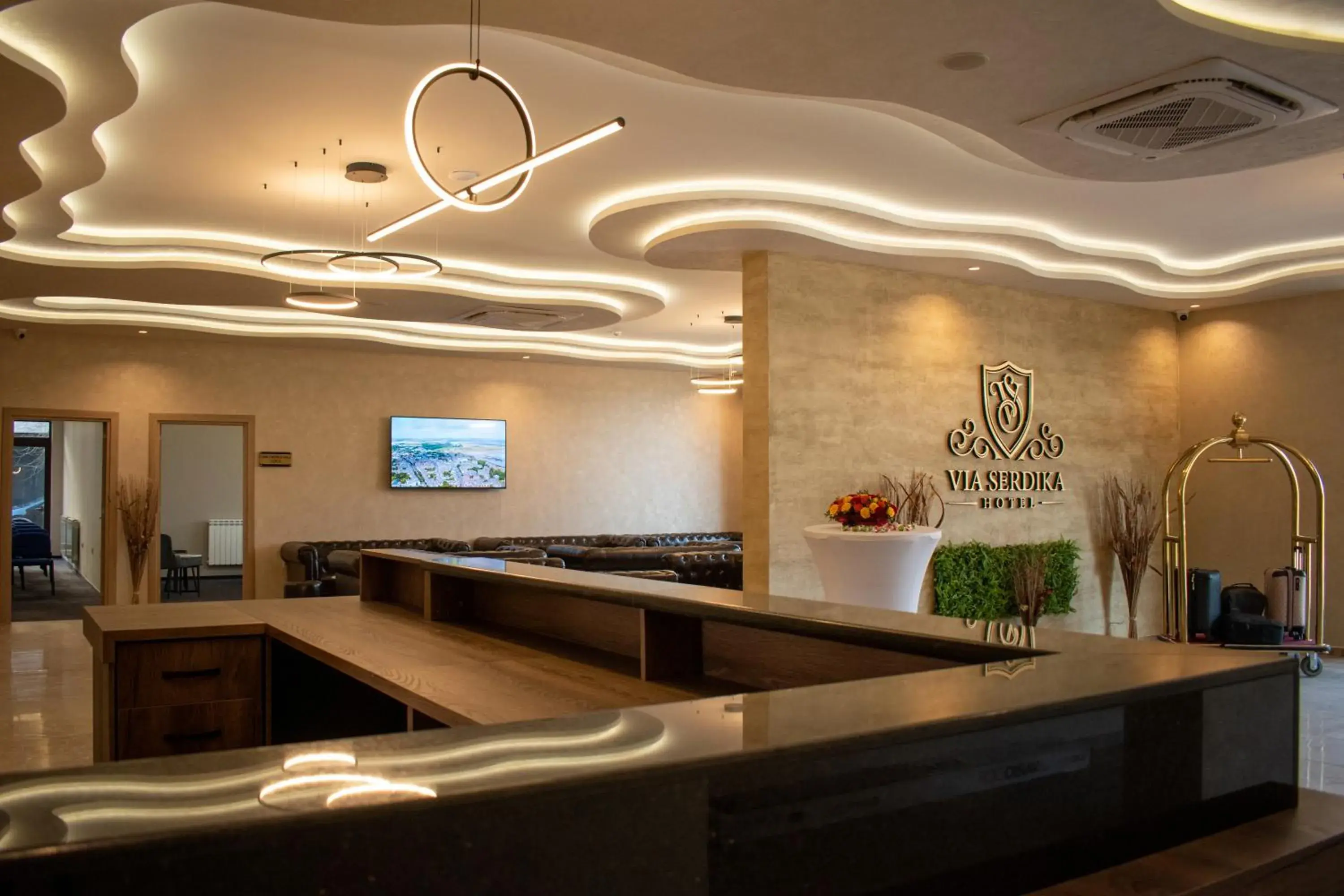 Property building in Hotel Via Serdika Property building in Hotel Via Serdika