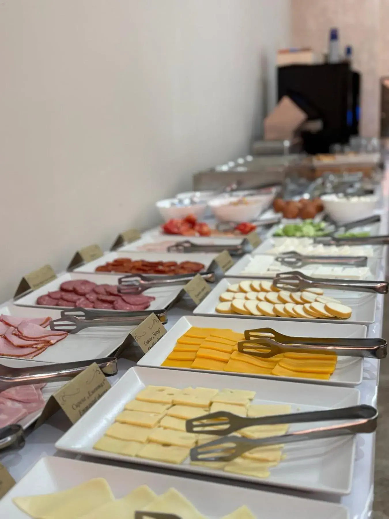 Buffet breakfast in Hotel Via Serdika Buffet breakfast in Hotel Via Serdika