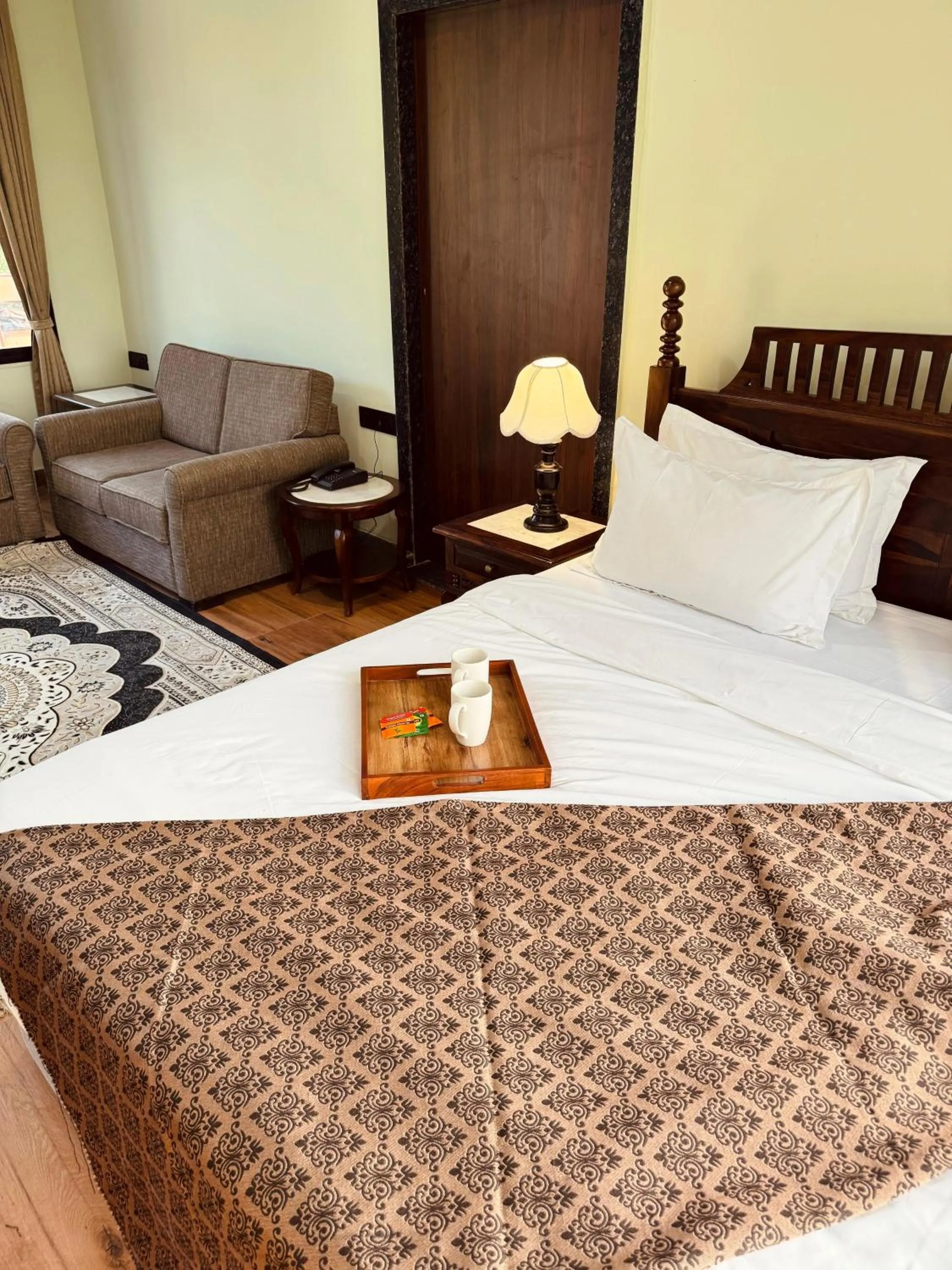 Bed in The Cabana 5BHK Luxury Villa