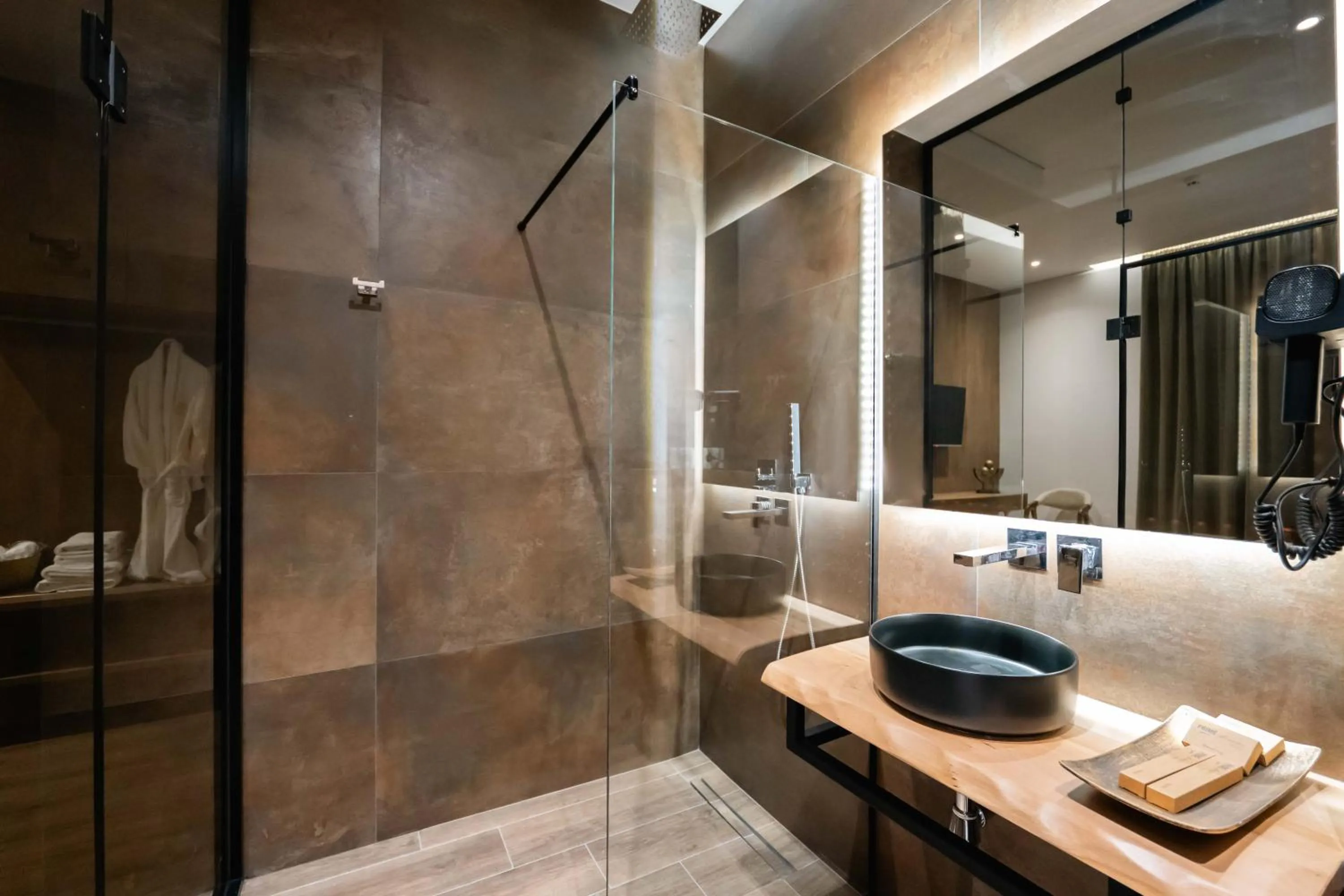 Shower in Mae Select Hotel