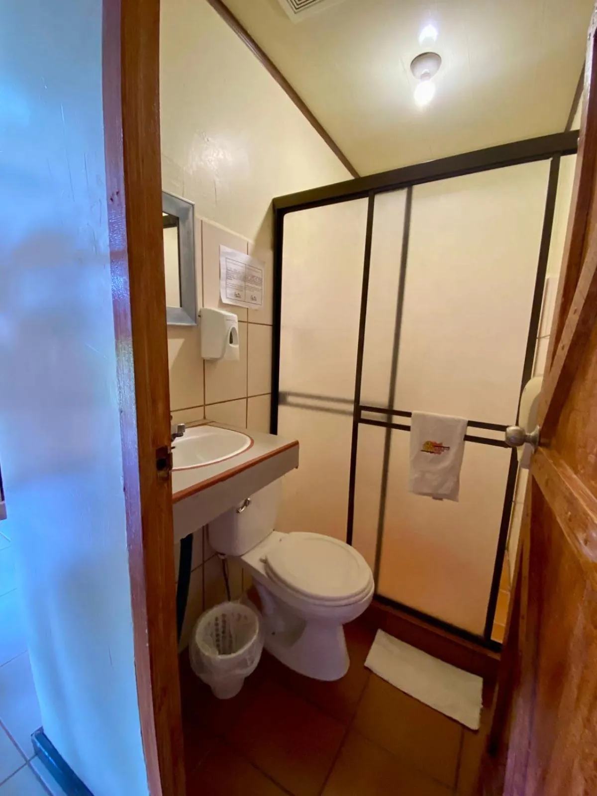 Bathroom in Hotel del Bosque